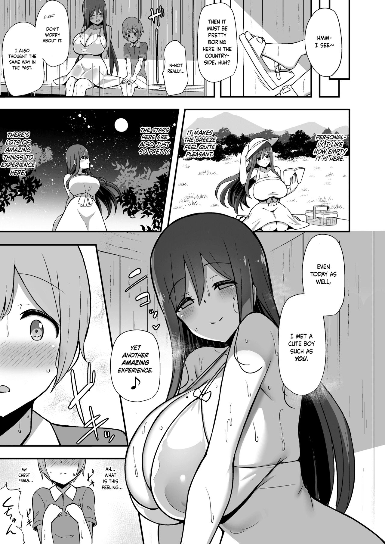 Shiro Wanpi Onee-san to Babu-babu Amayadori Ecchi page 4 full