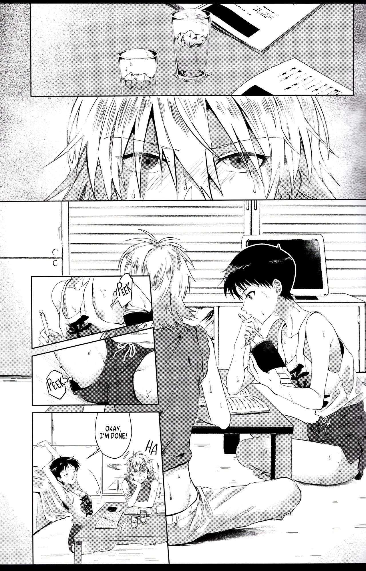 Nagisa wa Shinji o Wakarasetai! | Nagisa Wants Shinji to Understand His Mad Love! page 6 full
