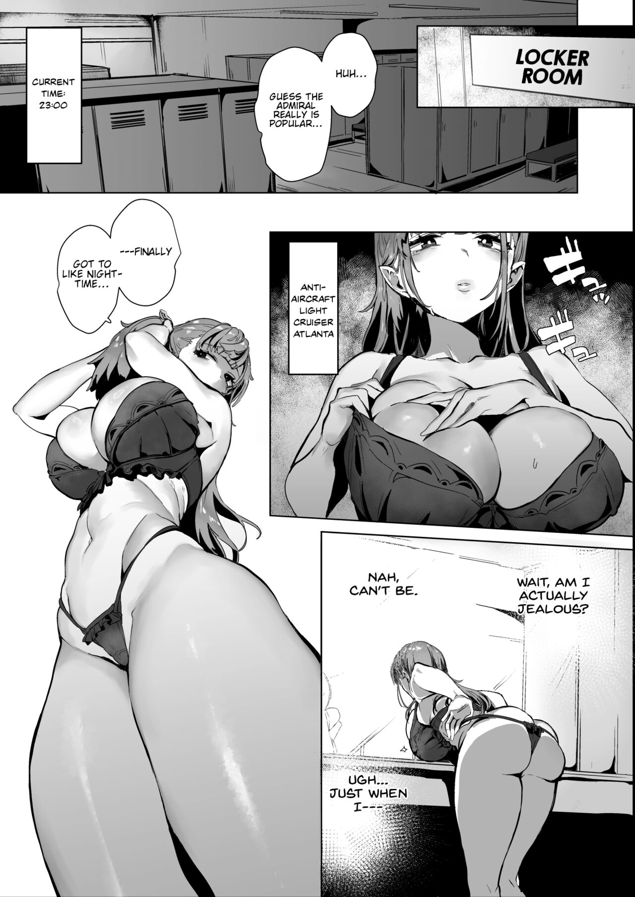 Gyakushuu! Yakimochi Musume Atlanta Juujun Gohoushi H Teitoku-san Rouraku Sakusen page 2 full