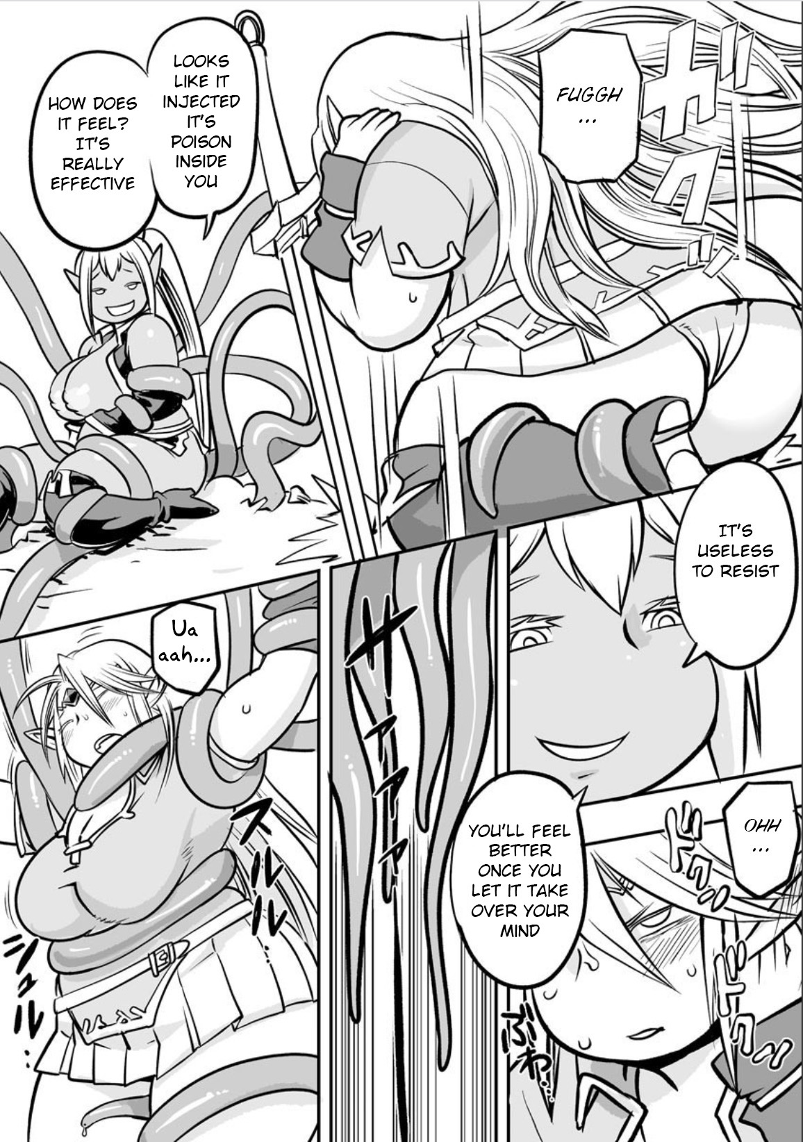 Oniku Elf Naedoko Kiki Ippatsu page 9 full