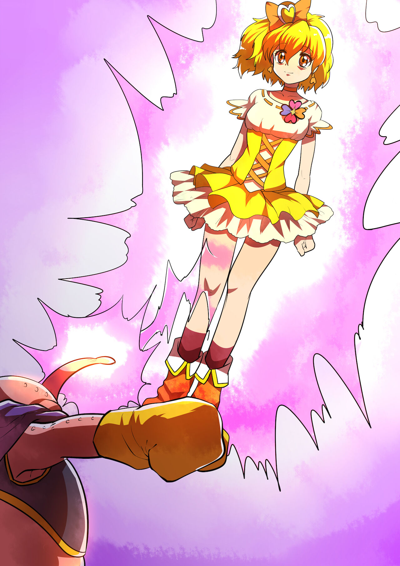 Jōtai henka manga vol. 6 〜 Henshin hīrō o iron'na"-mono" ni kaete mita 〜 page 3 full