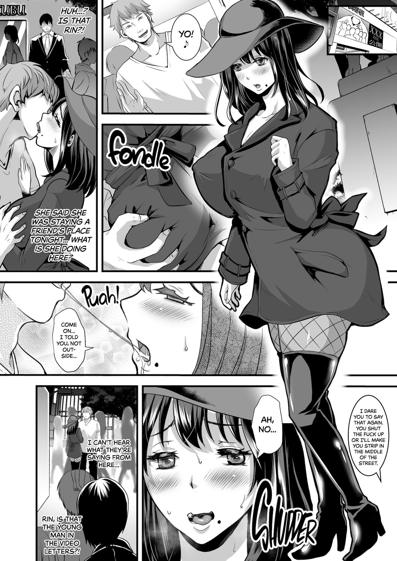 Obuki Rin wa Yoasobi  Tai ~Anata Gomennasai... Konya wa Otomodachi no Otaku ni Tomarimasu~ | Rin Obuki Wants to Make the Rounds page 3 full