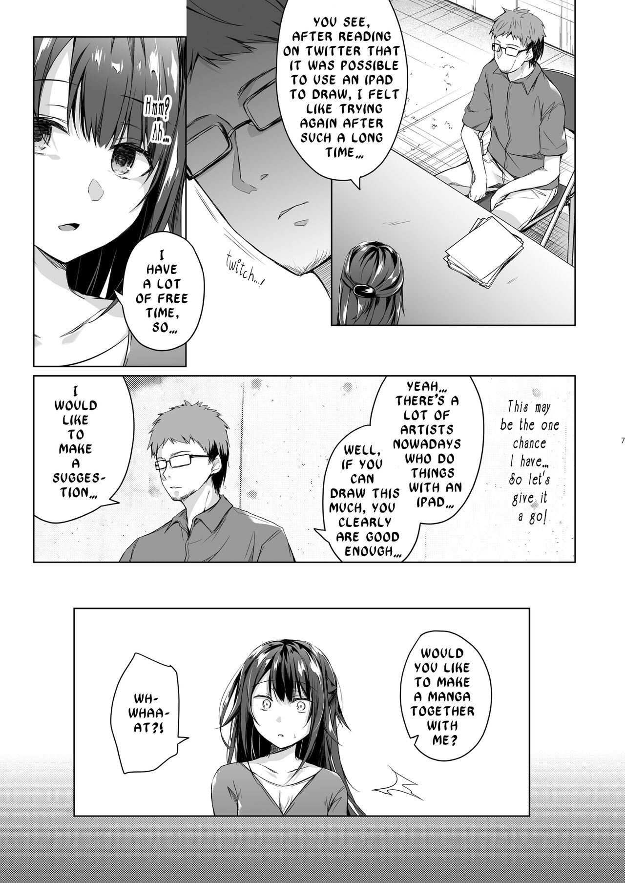 Doujin Event no Shucchou Henshuubu ni Itta Hi kara Tsuma no Yousu ga... | My wife has been acting weird since the doujin convention… page 5 full