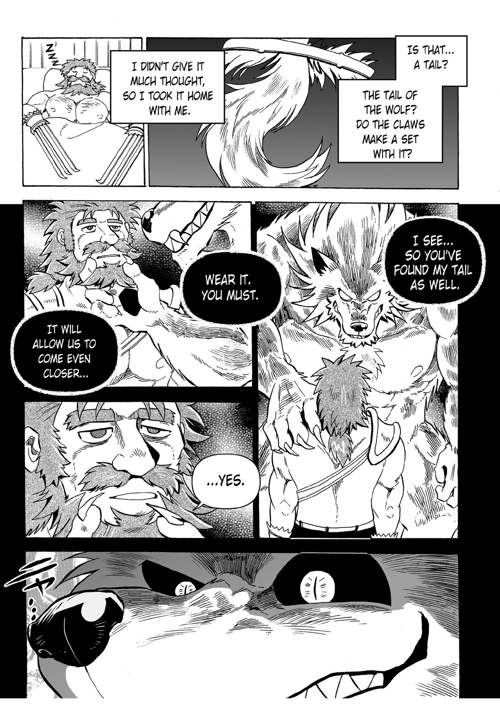 Gekkan Hypnosis Vol. 3 | Hypnosis Monthly Vol. 3 The Wolf's Curse page 6 full