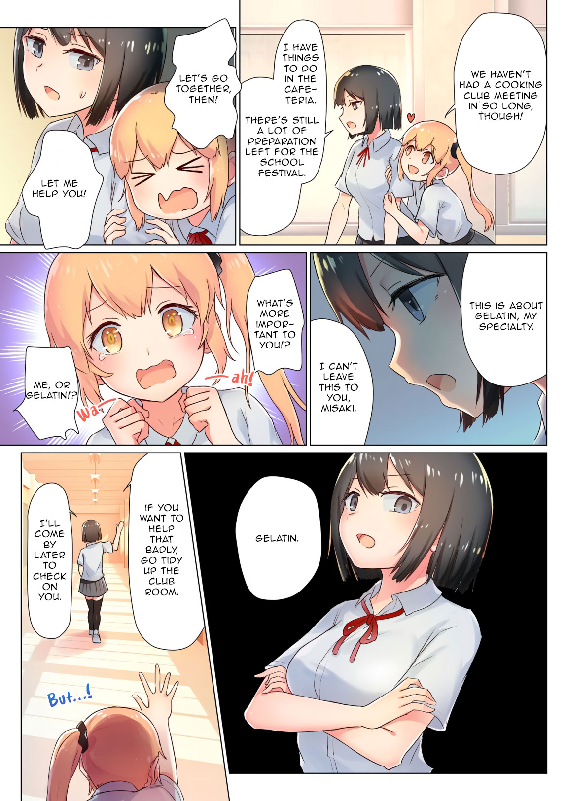 Senpai, Watashi o Tabete kudasai ~Jelly-ka Shoujo to Toromitsu Ecchi~  | Eat me, Senpai! ~The Gelatin Girl and the Thick, Lewd Nectar~ page 6 full