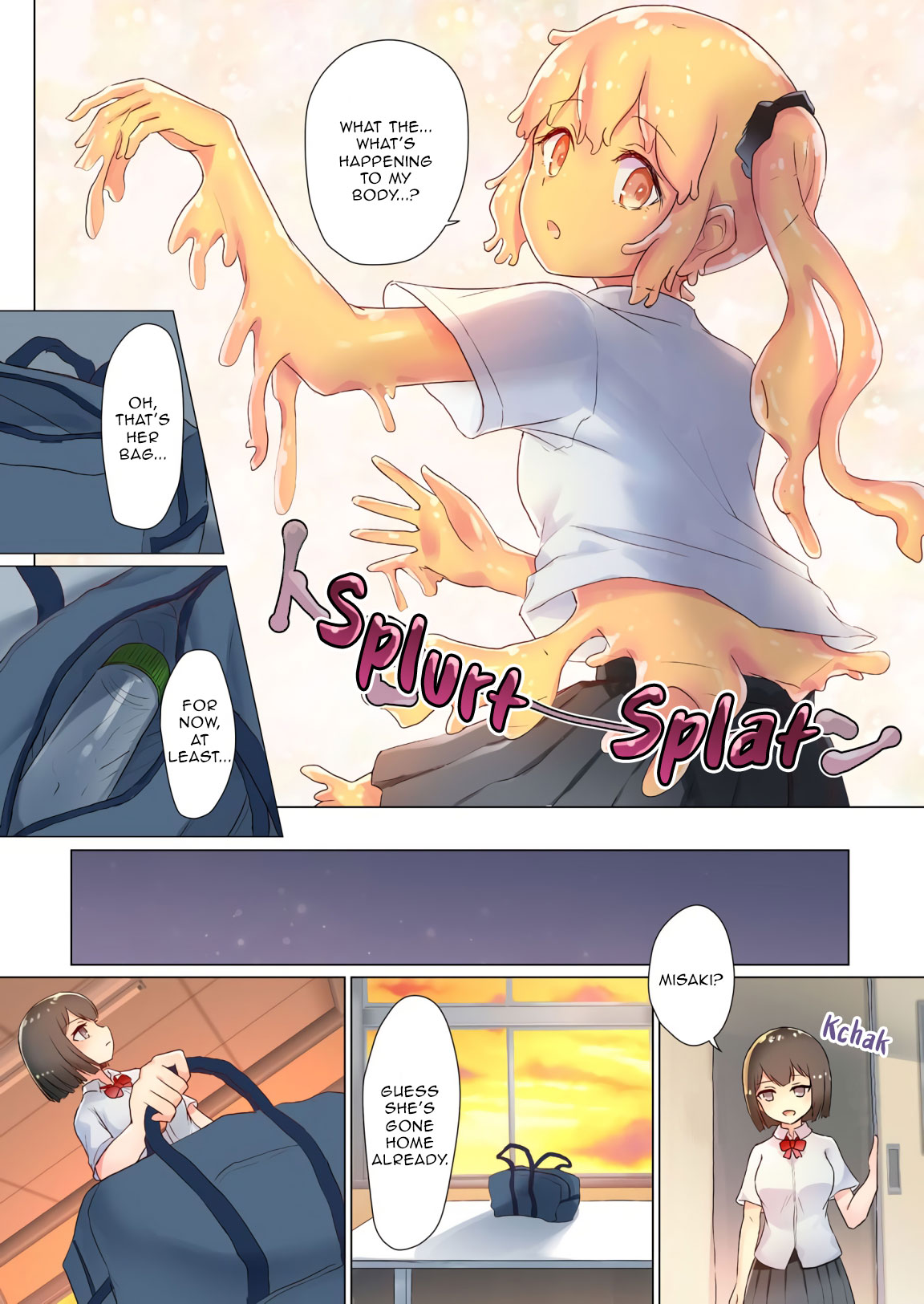 Senpai, Watashi o Tabete kudasai ~Jelly-ka Shoujo to Toromitsu Ecchi~  | Eat me, Senpai! ~The Gelatin Girl and the Thick, Lewd Nectar~ page 9 full