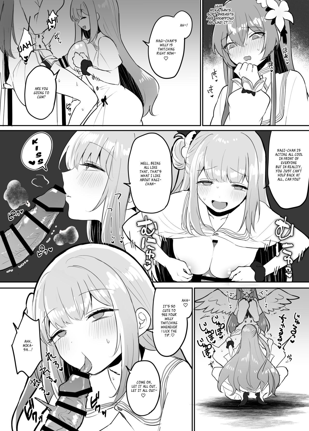 Futanari Tea Party Seia vs Mika | The Tea Party's Futanari - Seia VS Mika page 8 full