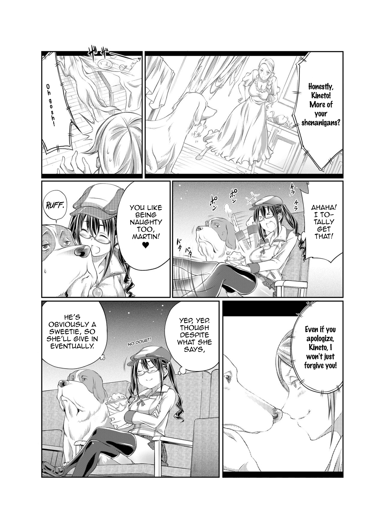 Happy Endo Aiken to Mita Sutekina Eiga | Happy End. A Wonderful Movie with You, My Sweet Dog page 6 full