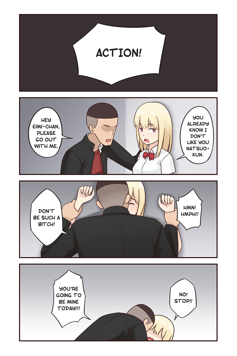 I turned into a girl but NO ONE fucks me #5 page 2 full