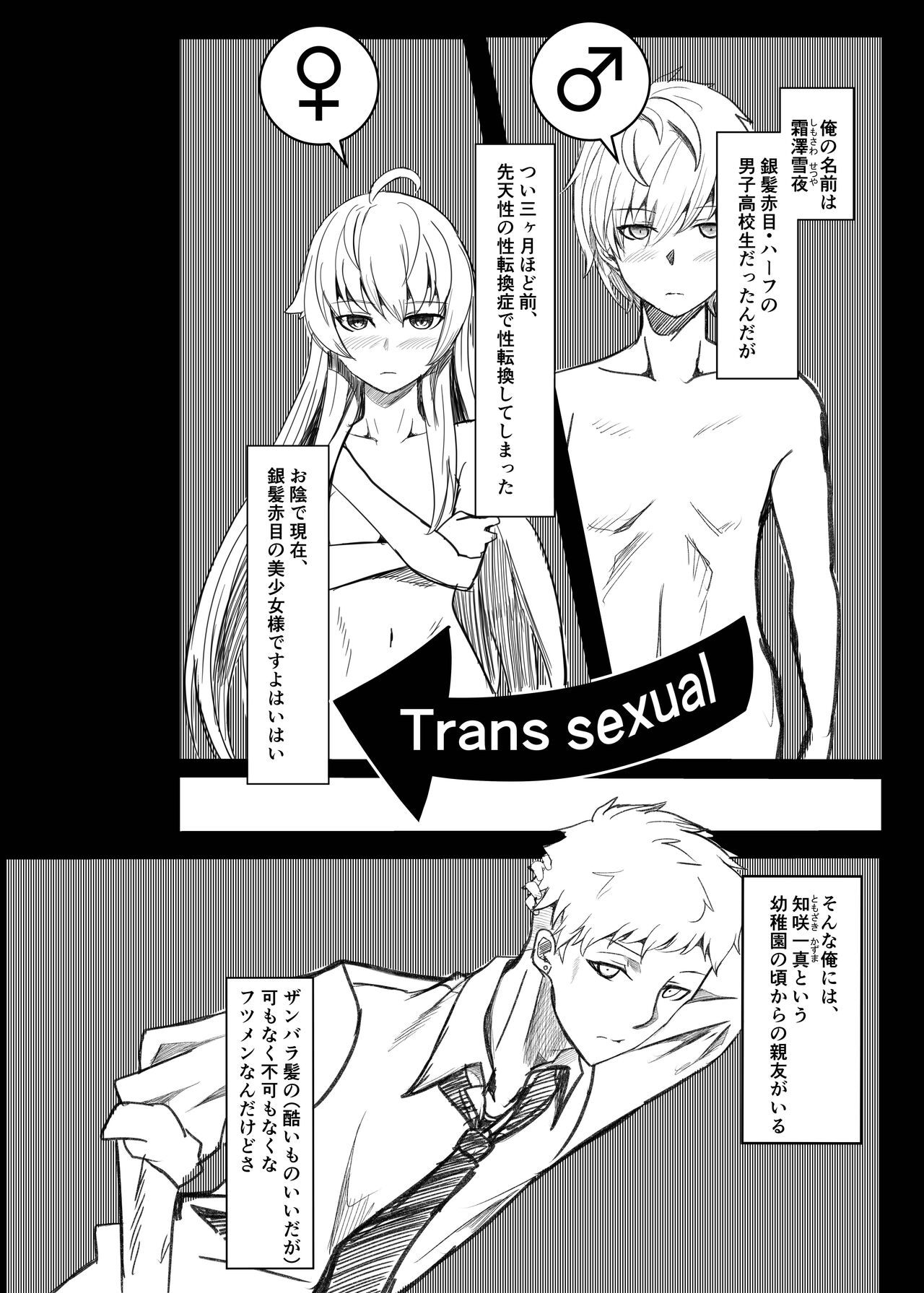Ginpatsu Akame TS Bishoujo_Osanajimi_〇〇 Suru Hanashi page 5 full
