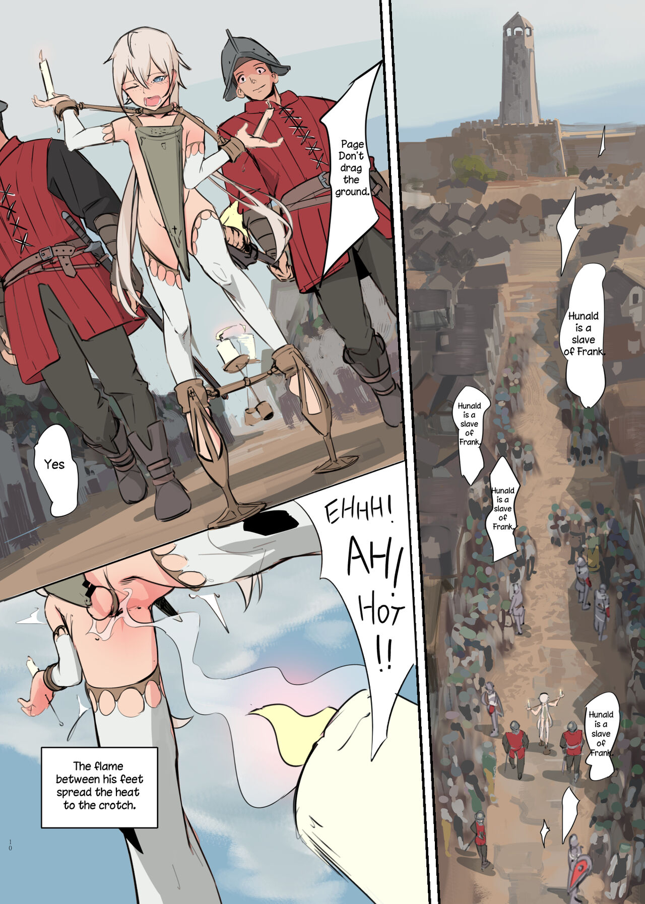 Hostage Slave of the Empire - The Candle Boy page 10 full