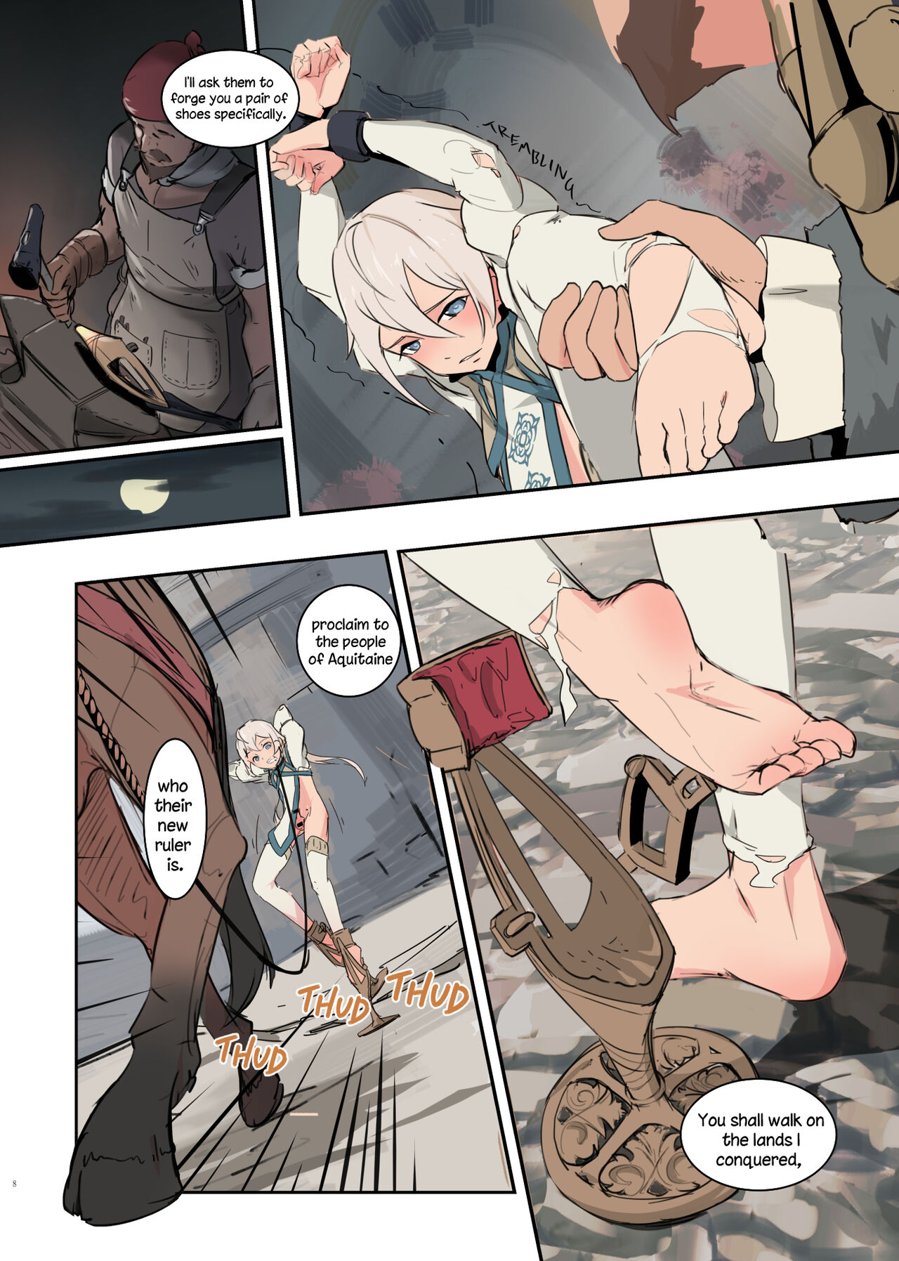Hostage Slave of the Empire - The Candle Boy page 8 full
