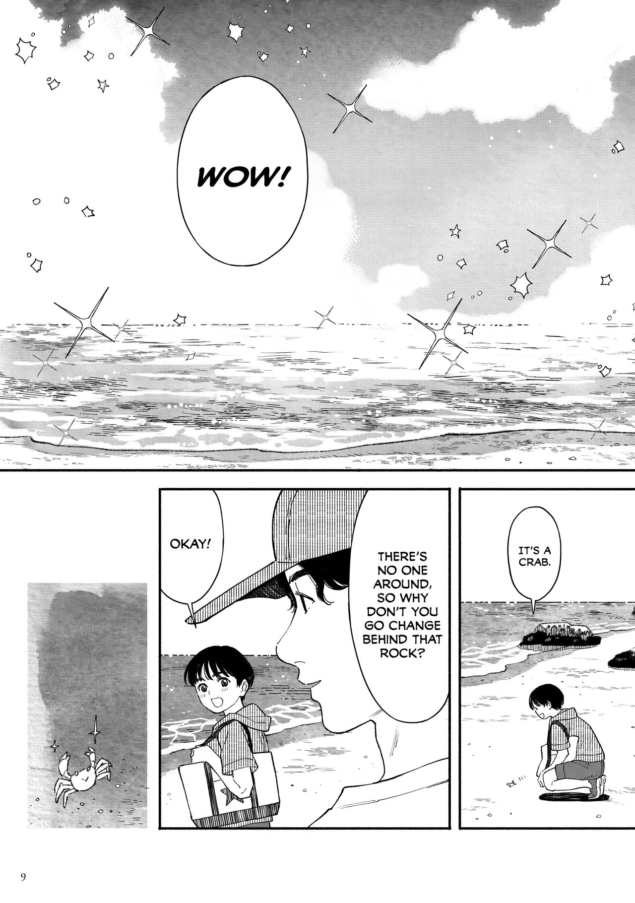 Umi ni Ikou.｜Let's Go to the Beach. page 9 full