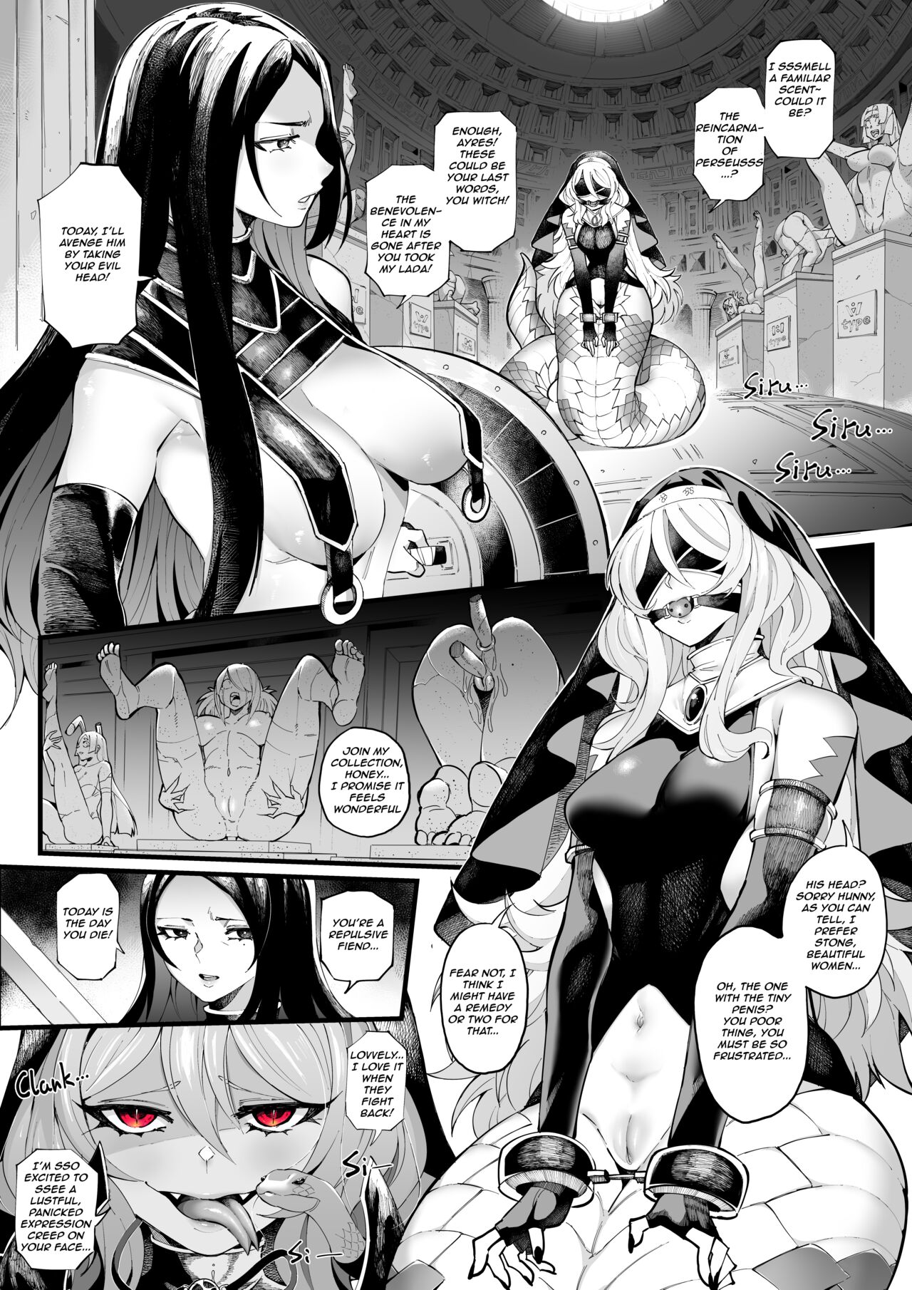 The Silly Woman who joined my Statue Collection page 1 full