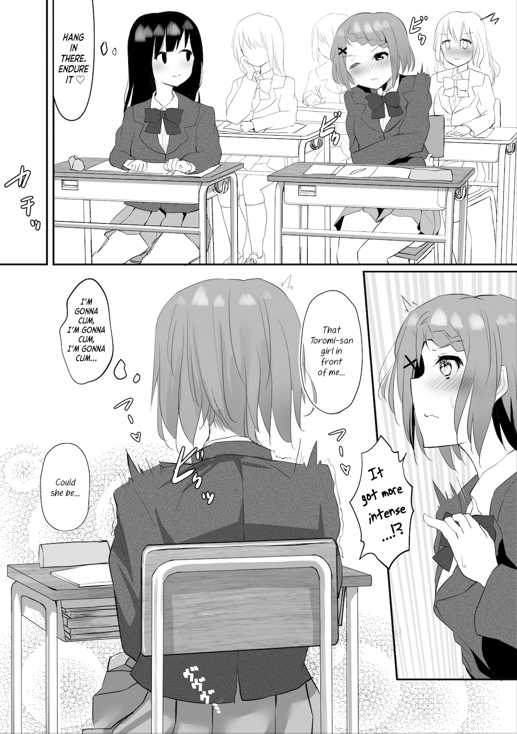 Jugyouchuu ni RemoCon Rotor Tsukerareta Okaeshi ni Kousoku Les Sex Suru Hanashi | A Story About Tied Up Lesbian Sex in Return for Vibrator Play in the Middle of Class page 9 full