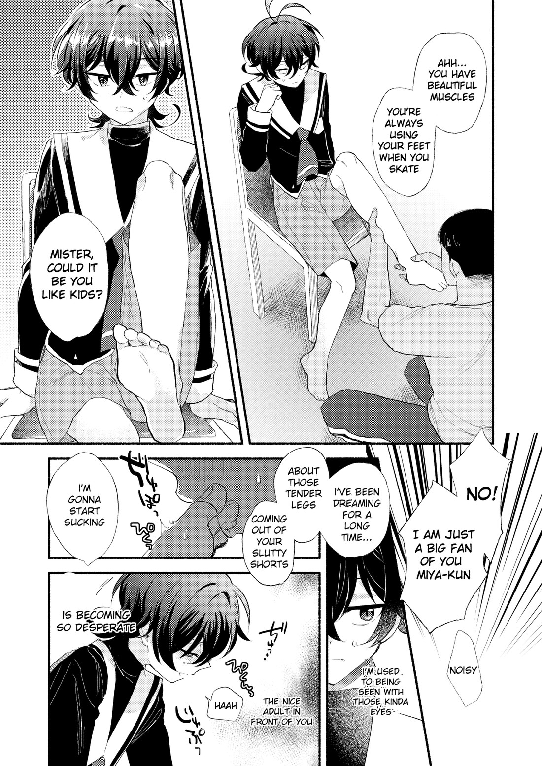 Miya-kun o Mya-mya Iwaseru | Make Miya-kun say Mya-mya page 4 full