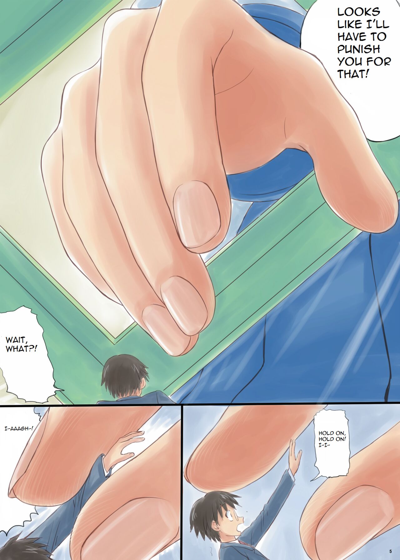 Ponyta Musume to Megane / Ponytail Girl and Glasses | page 2 full