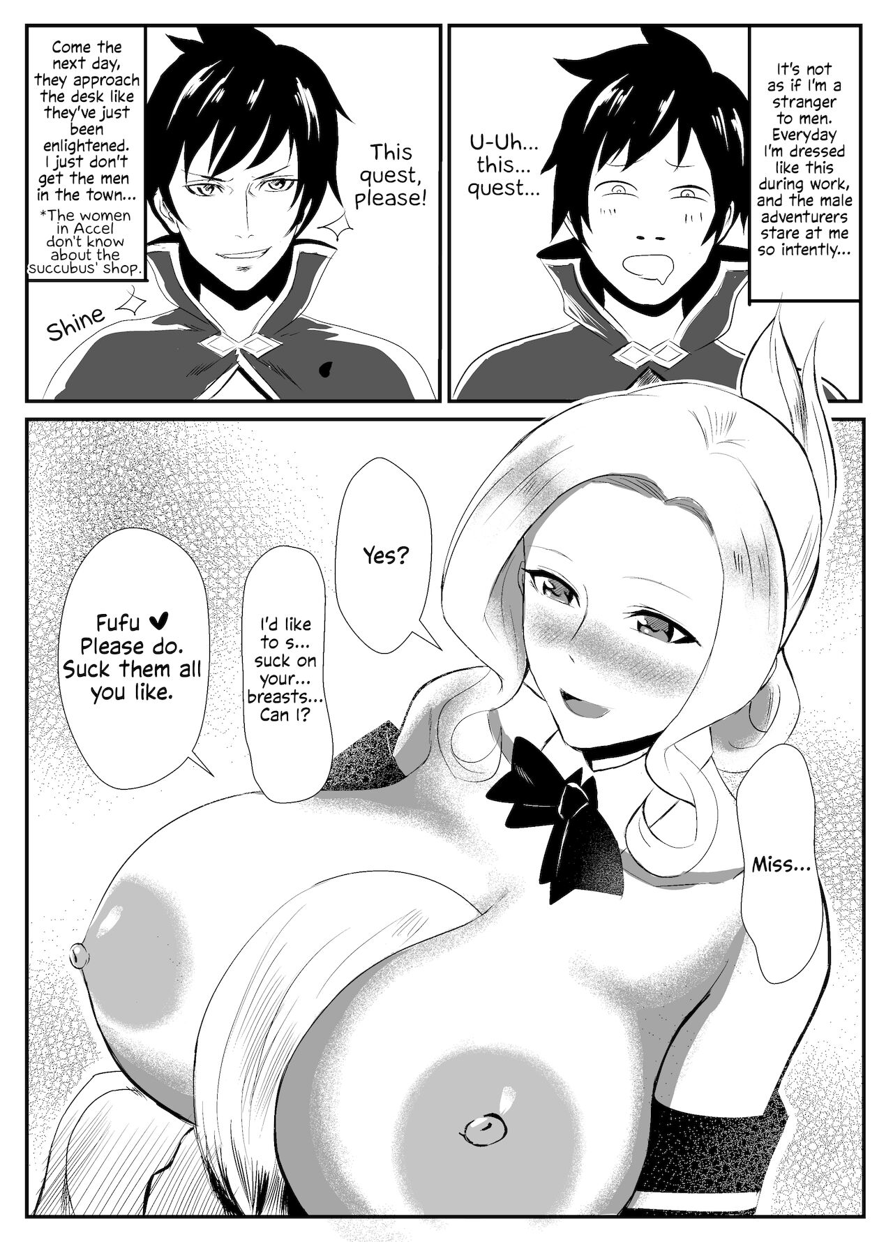 Uketsukejou to Chiisana Boukensha | The Receptionist and the Little Adventurer page 9 full