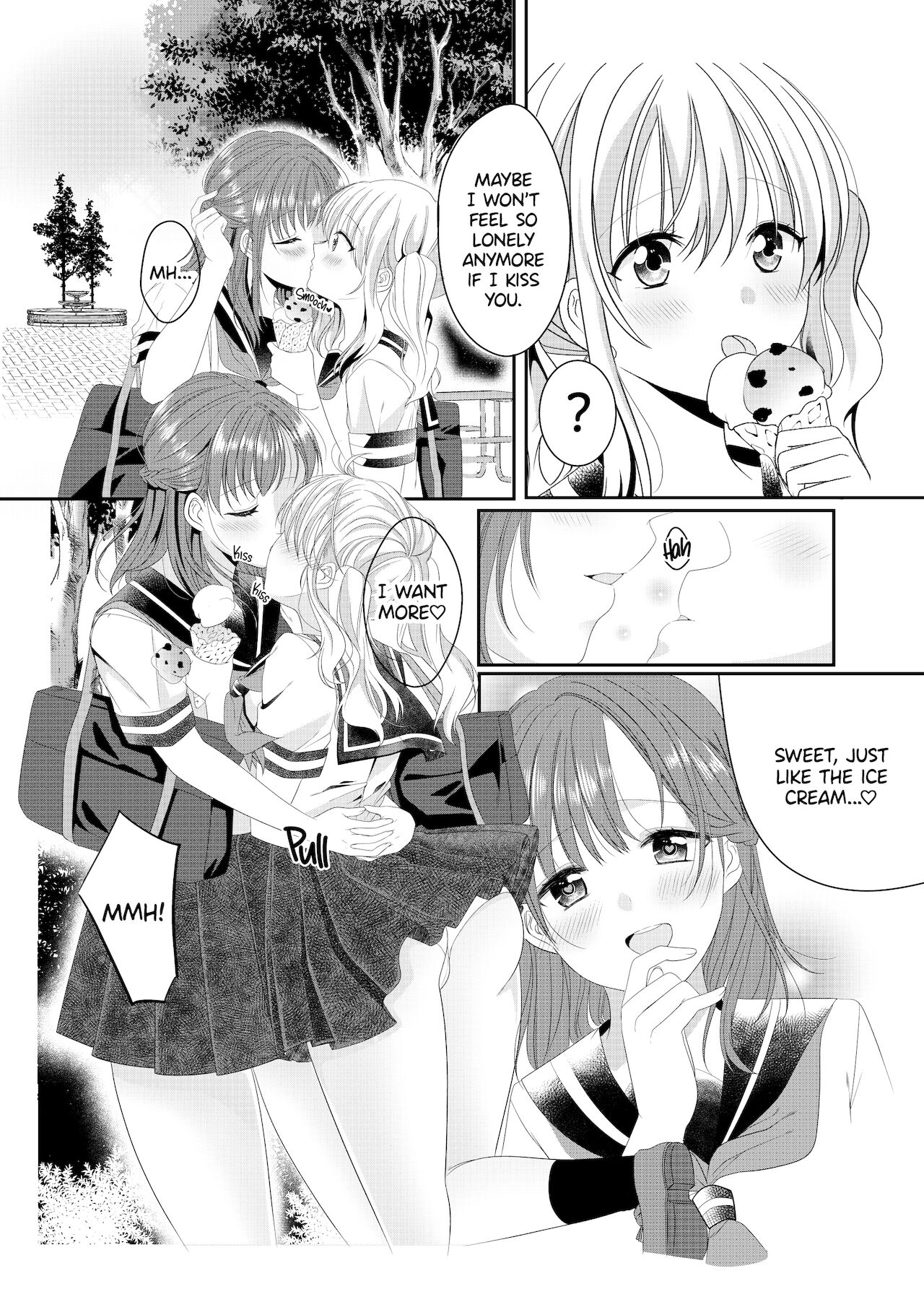 Osananajimi wa Nikushoku-kei!? Kyou kara Shinchousa Yuri-ple | My Childhood Friend's a Go-Getter!? Our Height Gap Yuri Couple Story page 5 full