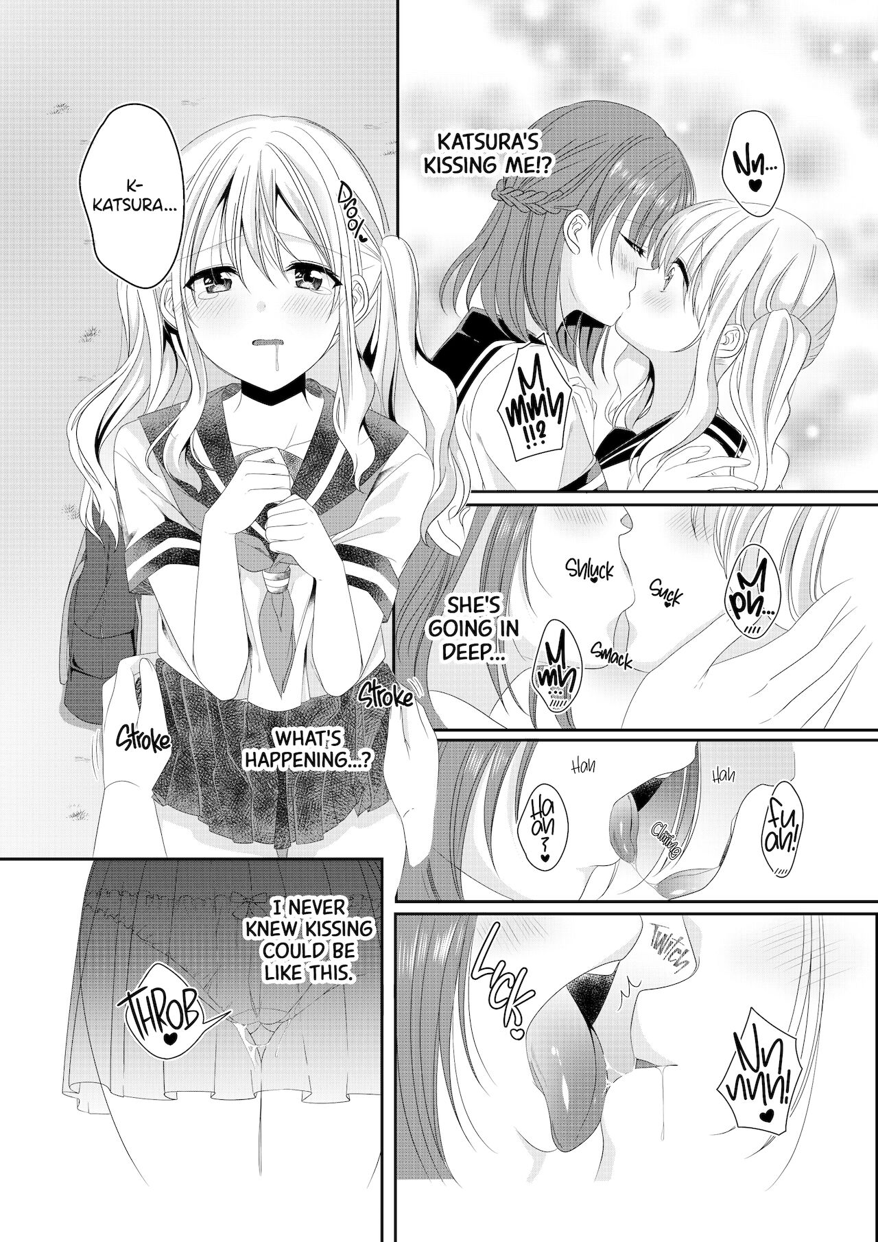 Osananajimi wa Nikushoku-kei!? Kyou kara Shinchousa Yuri-ple | My Childhood Friend's a Go-Getter!? Our Height Gap Yuri Couple Story page 6 full