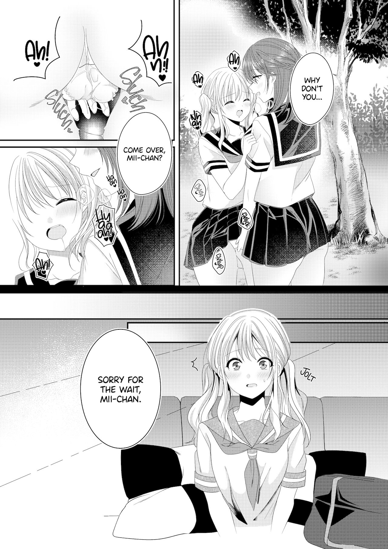 Osananajimi wa Nikushoku-kei!? Kyou kara Shinchousa Yuri-ple | My Childhood Friend's a Go-Getter!? Our Height Gap Yuri Couple Story page 8 full