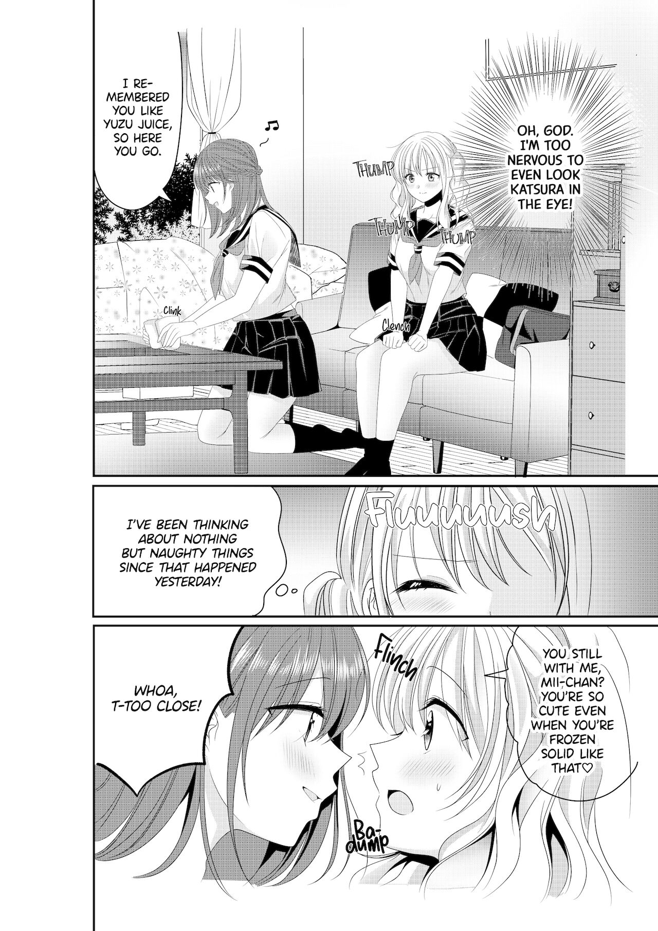 Osananajimi wa Nikushoku-kei!? Kyou kara Shinchousa Yuri-ple | My Childhood Friend's a Go-Getter!? Our Height Gap Yuri Couple Story page 9 full