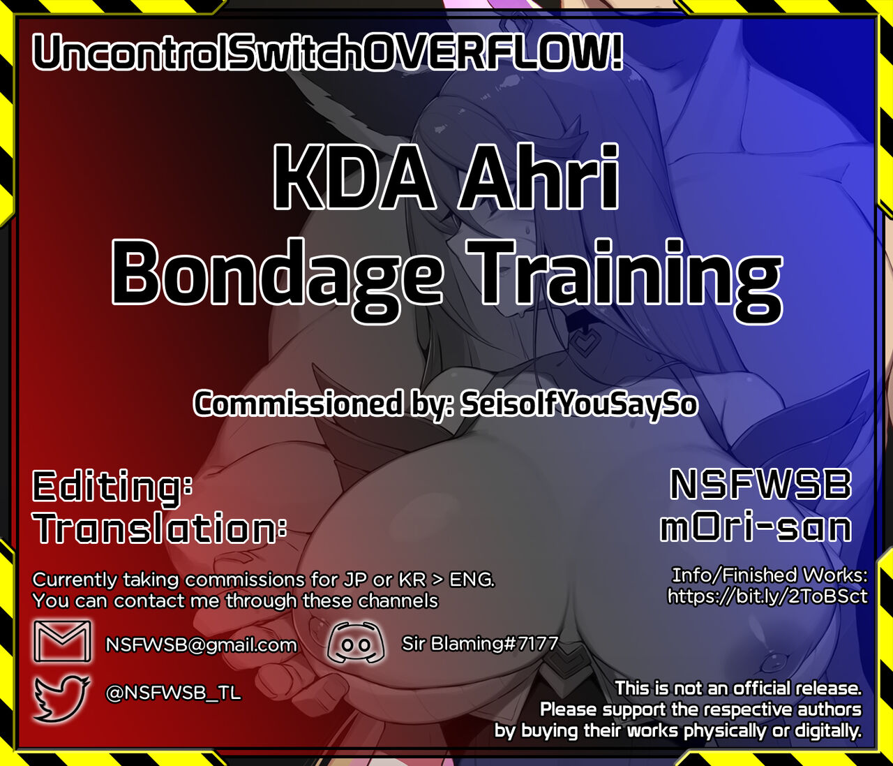 KDA Ahri Bondage Training page 6 full