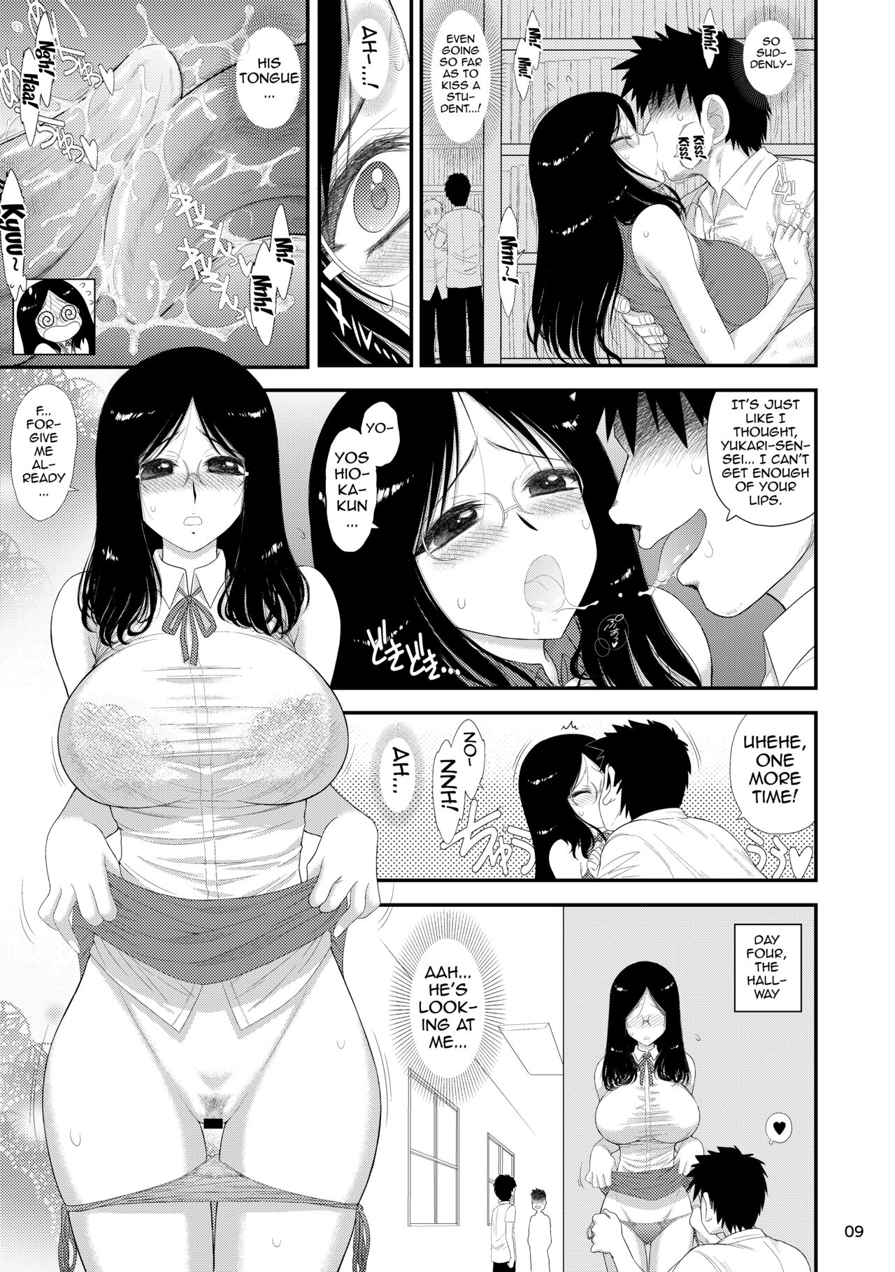 Onna Kyoushi wa Fushidara desu ka? | Is This Female Teacher Actually a Slut? page 8 full