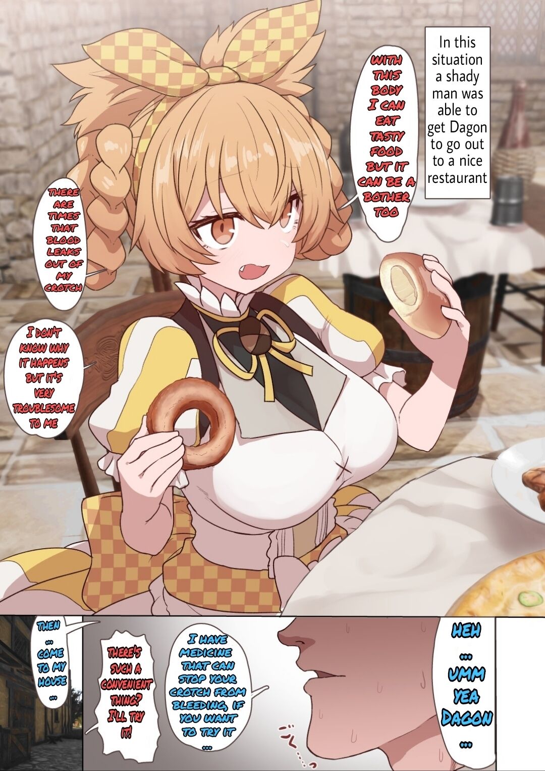 Dagon-chan Haramasetai | I Want to Impregnate Dagon-chan page 1 full