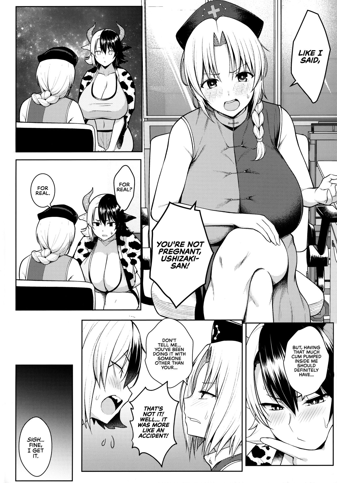 Oku-san no Oppai ga Dekasugiru noga Warui! 4 | It's Your Fault for Having Such Big Boobs, Ma'am! 4 page 4 full