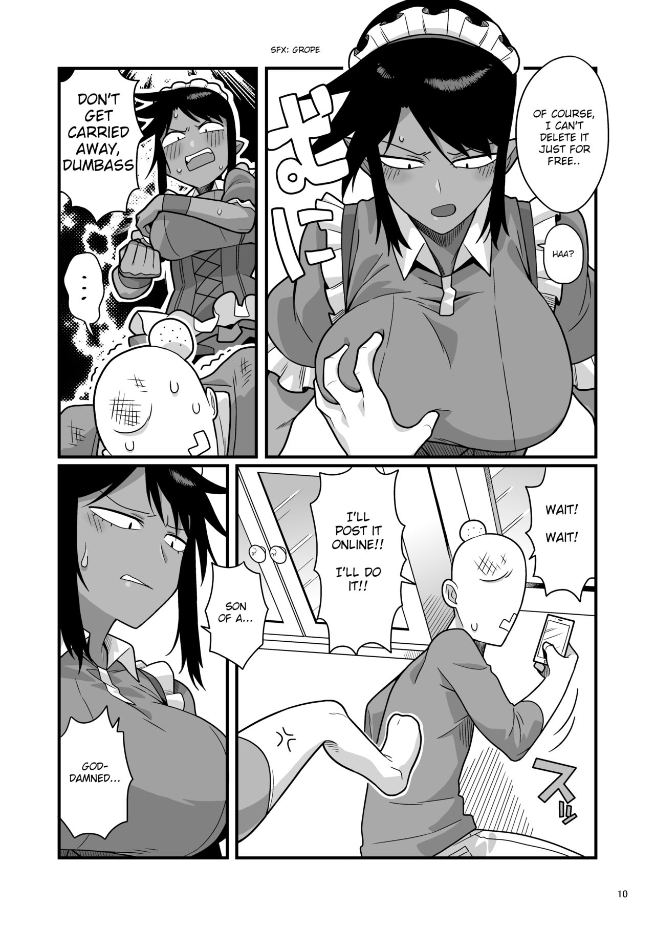 Kuchi Warui-san no Yowami o Nigitte Iroiro Sasete Morau Hon page 9 full