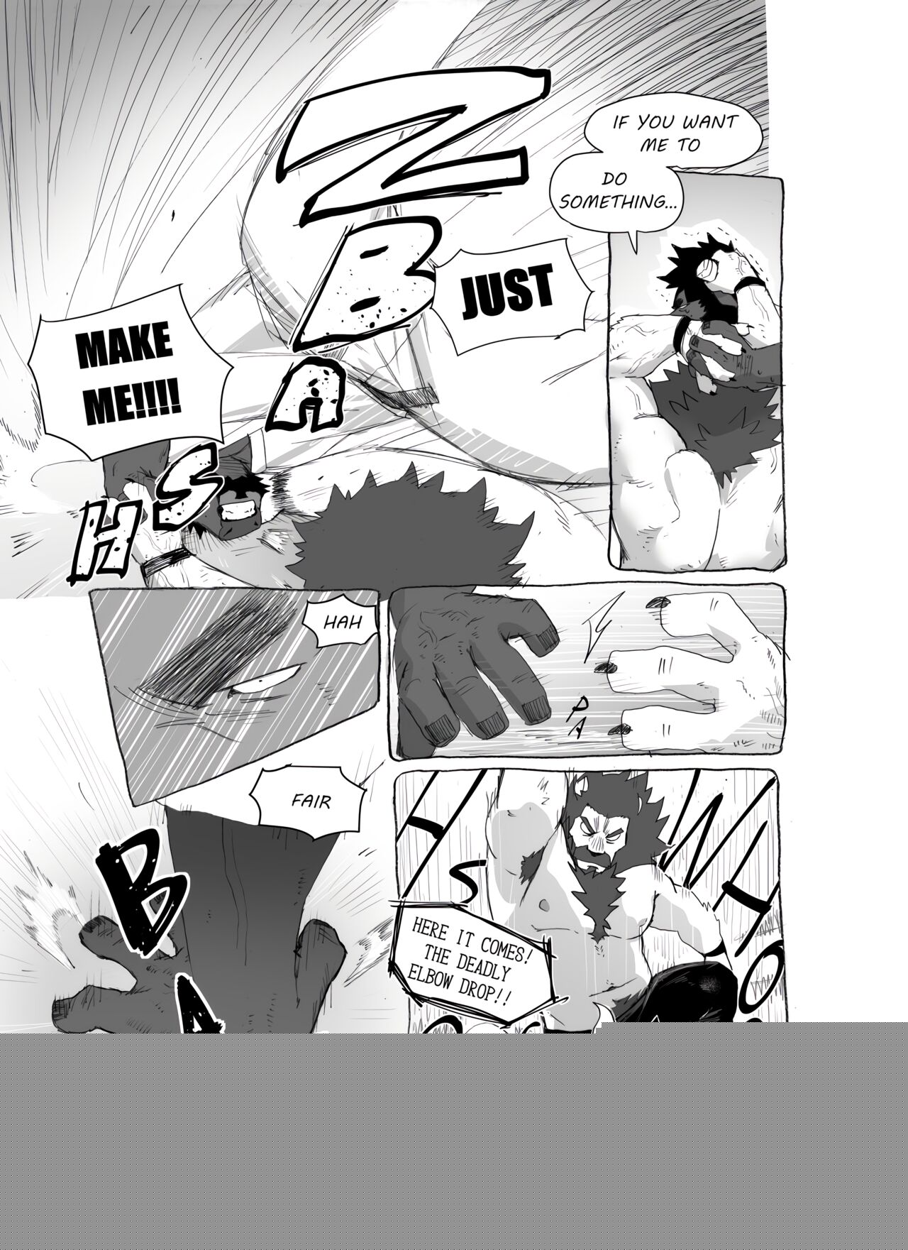 Bear Hug Battle  - Love vs Blood page 3 full