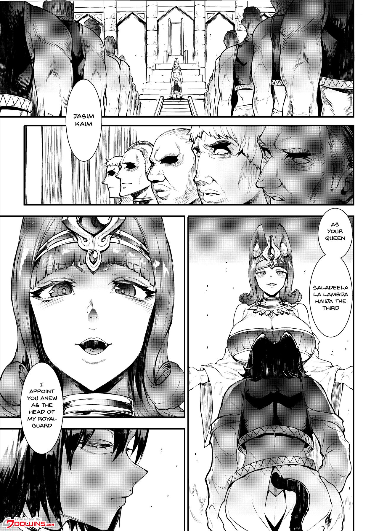 Futanari Kenbushi Jasim - Futanari Sword Dancer Jasim Part 2 page 4 full
