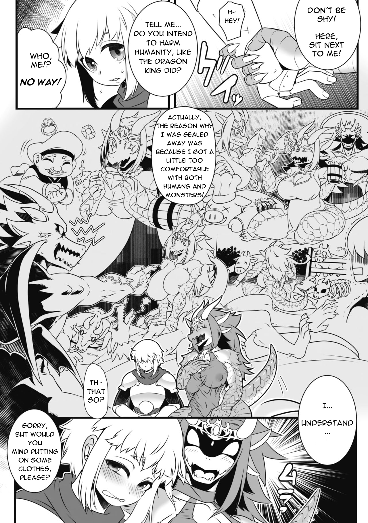 Ryuuou o Taoshitara, Guutara Oujo ga Tsuitekitan daga | I defeated the Dragon King, and got a princess page 6 full
