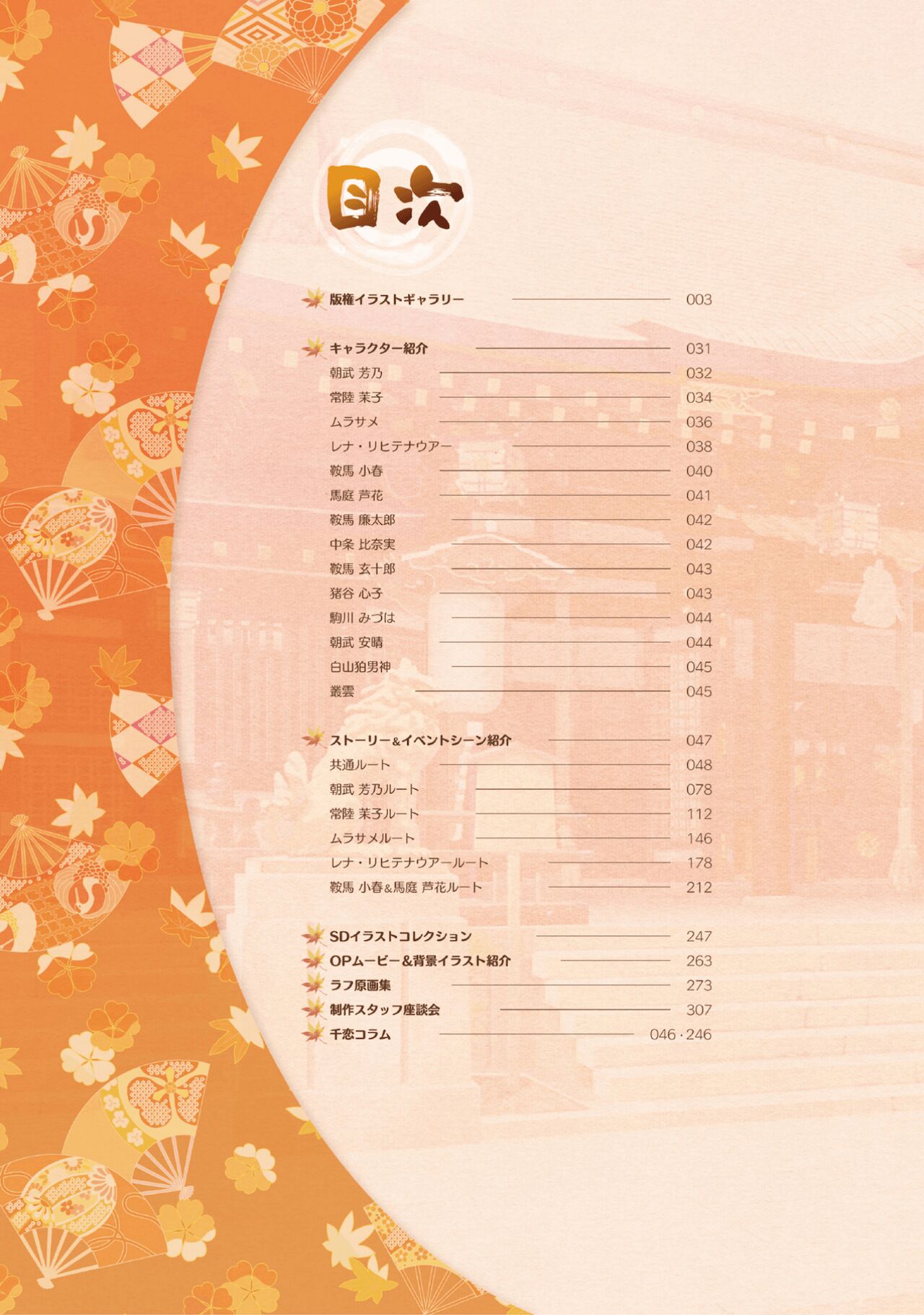 SENREN BANKA OFFICIAL VISUAL FAN BOOK page 4 full