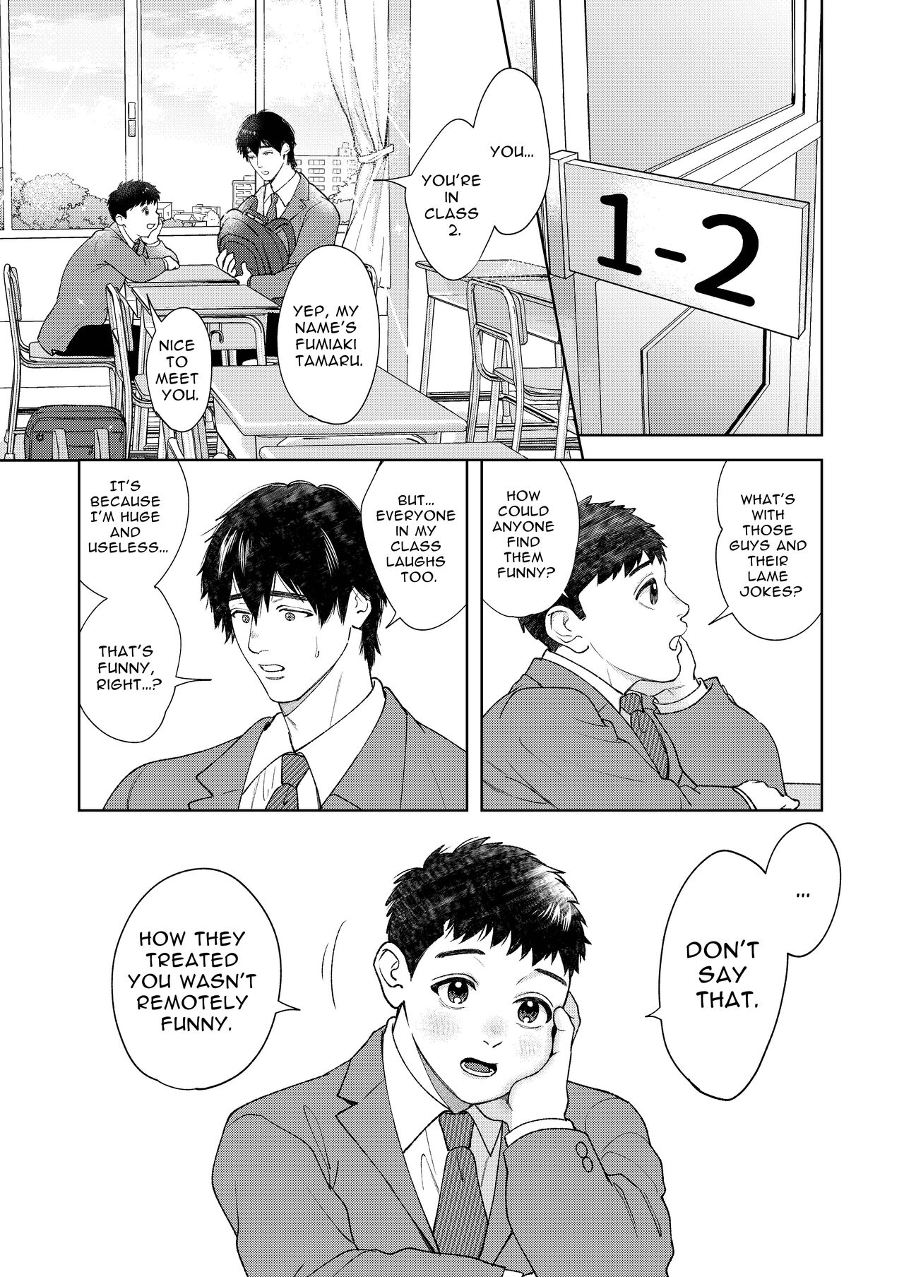 Dekkai Shinyuu ni Kataomoi Saretemashita | My Burly Best Friend's Unrequited Love page 4 full