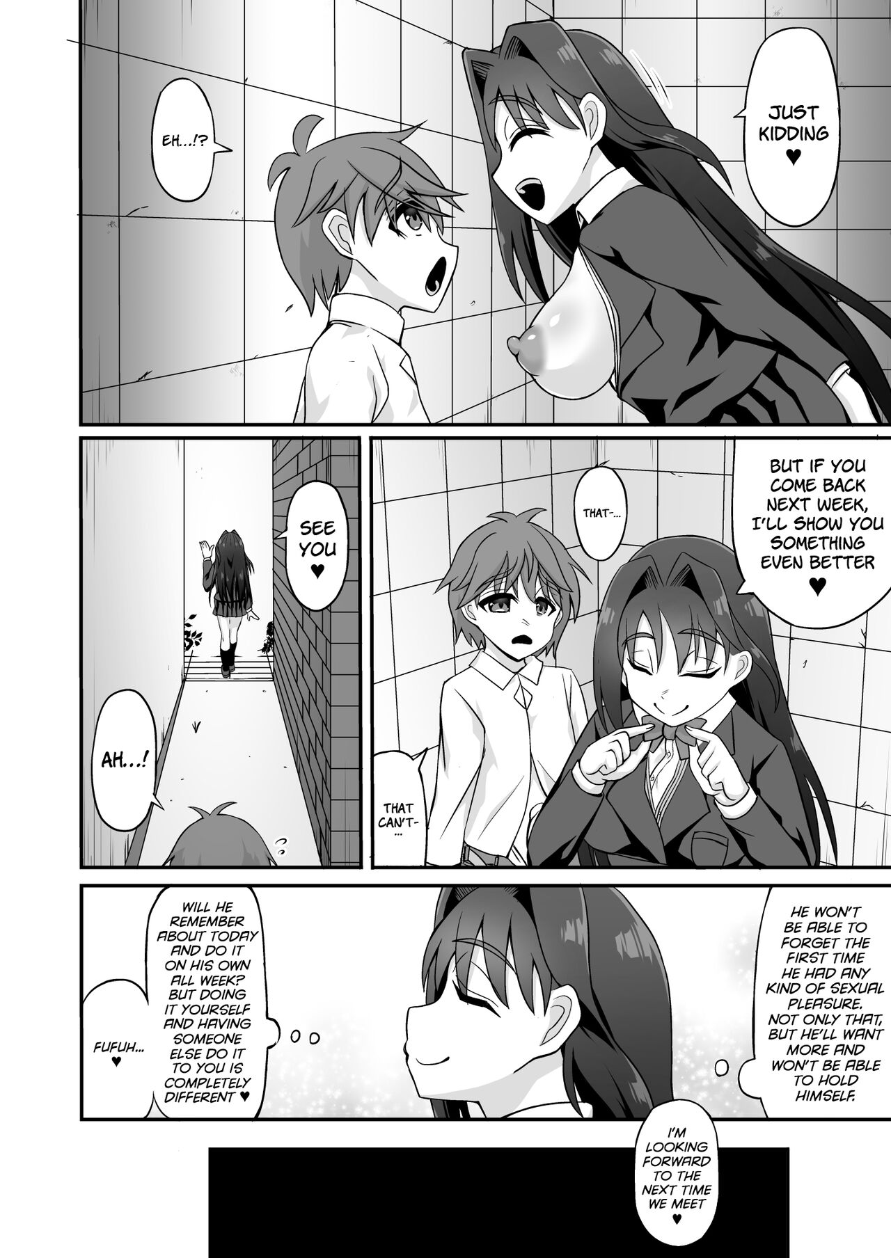 Sakusei Dosukebe Onee-san ~Boku wa Seitsuu & Kyousei Shasei de Kairaku Ochi~ page 9 full