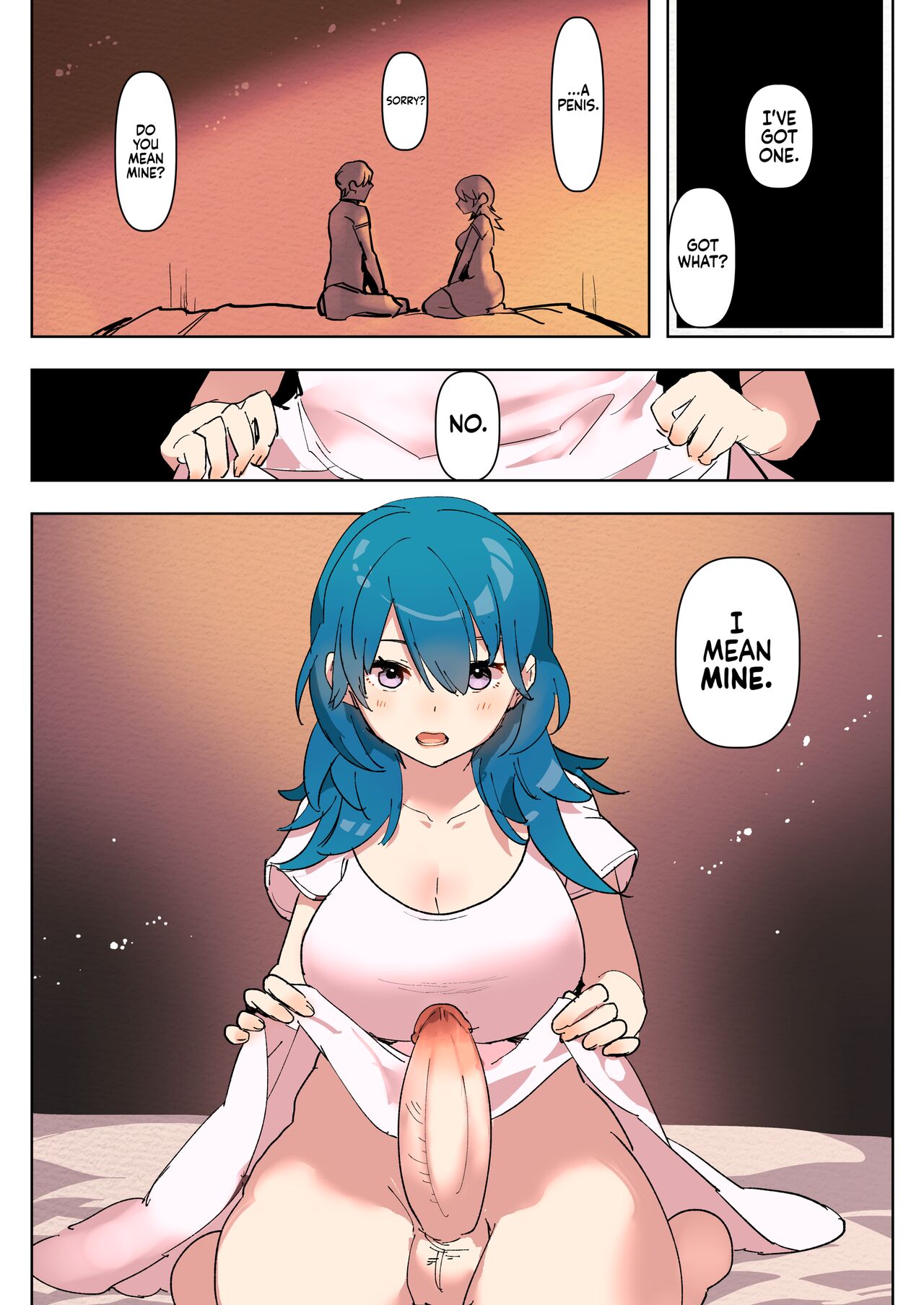 Hiyoku Renri no Shoya | The Lovebirds' Wedding Night page 4 full