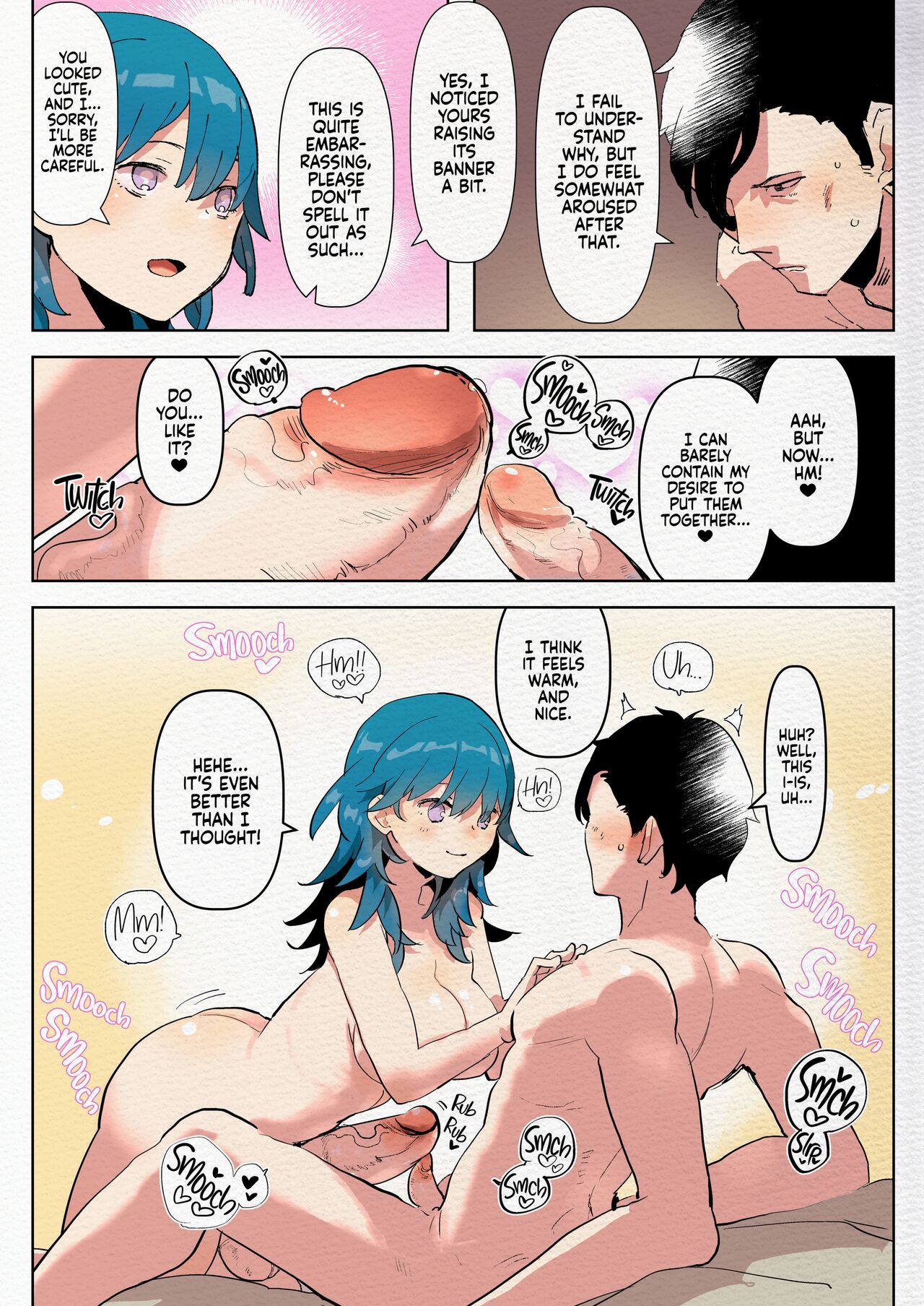 Hiyoku Renri no Shoya | The Lovebirds' Wedding Night page 7 full