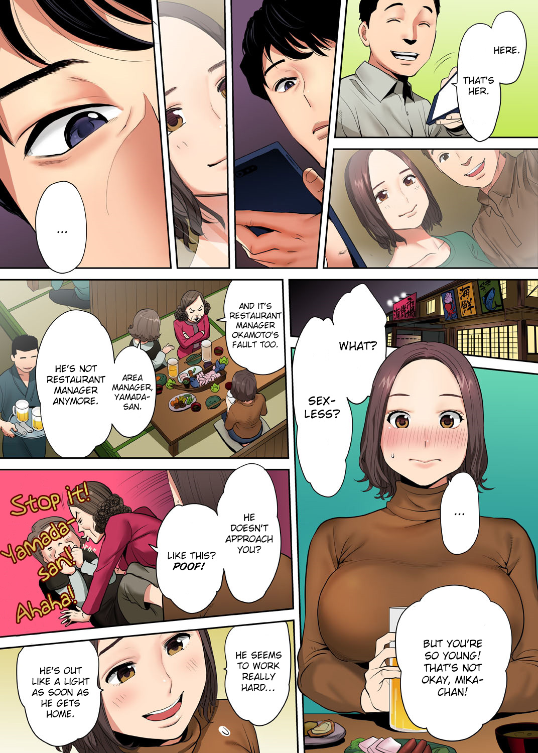 "Otto no Buka ni Ikasarechau..." Aragaezu Kanjite Shimau Furinzuma | "My Husband's Subordinate is Going to Make Me Cum..." An Adulterous Wife Who Can't Resist the Pleasure Chapter 1-11 page 5 full