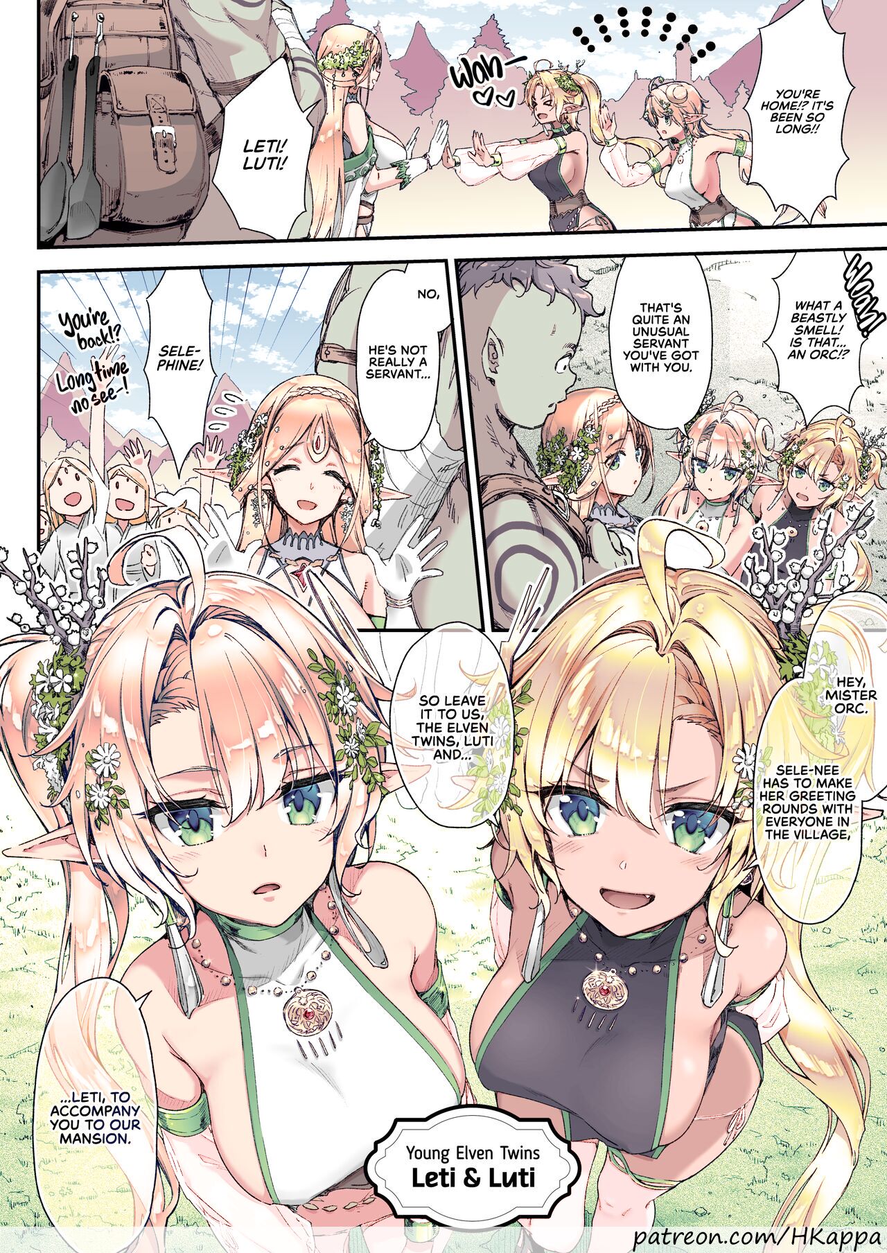 Oideyo! Midarana Elf no Mori | Come to the Forest of the Lewd Elves! page 2 full