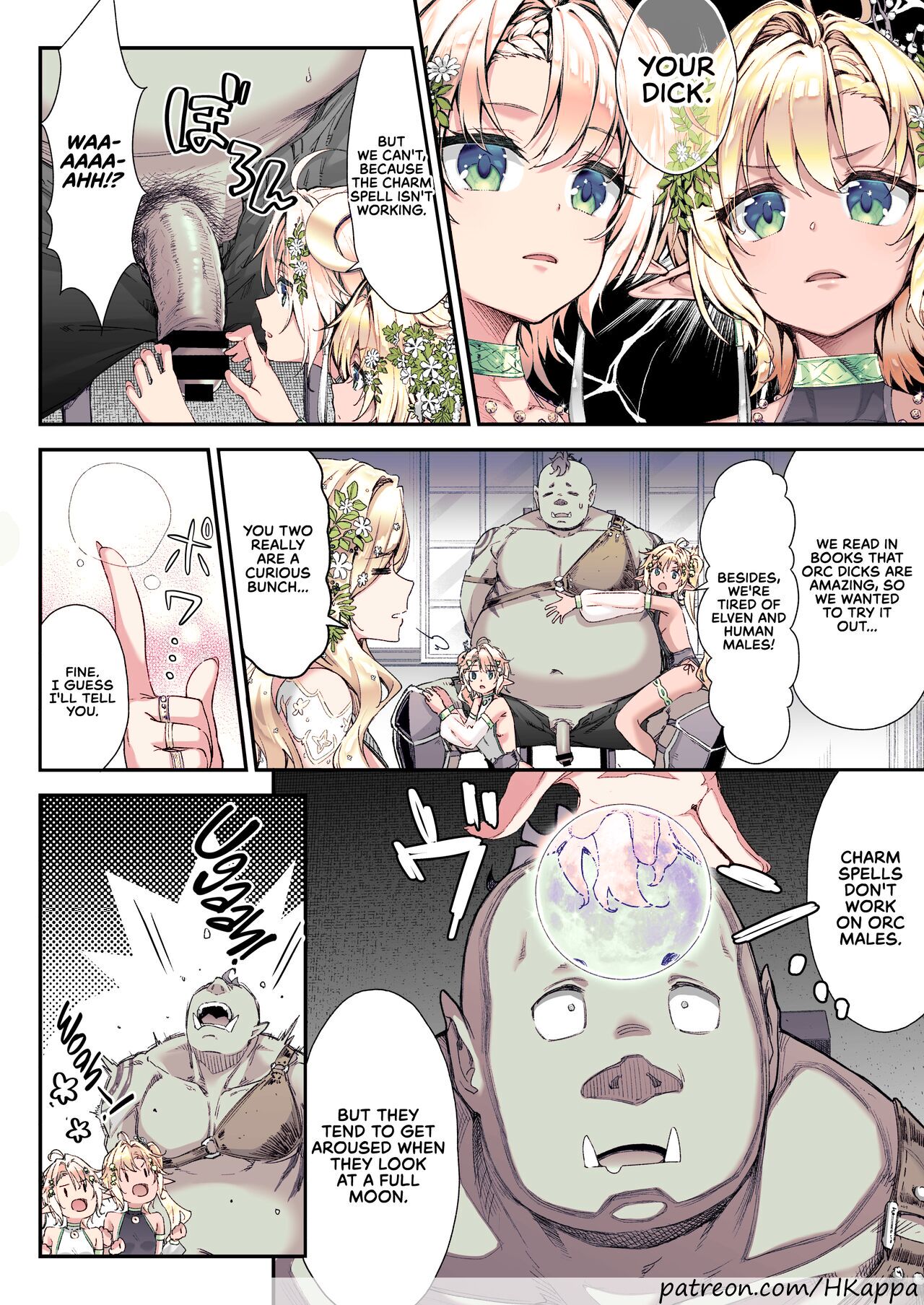 Oideyo! Midarana Elf no Mori | Come to the Forest of the Lewd Elves! page 4 full