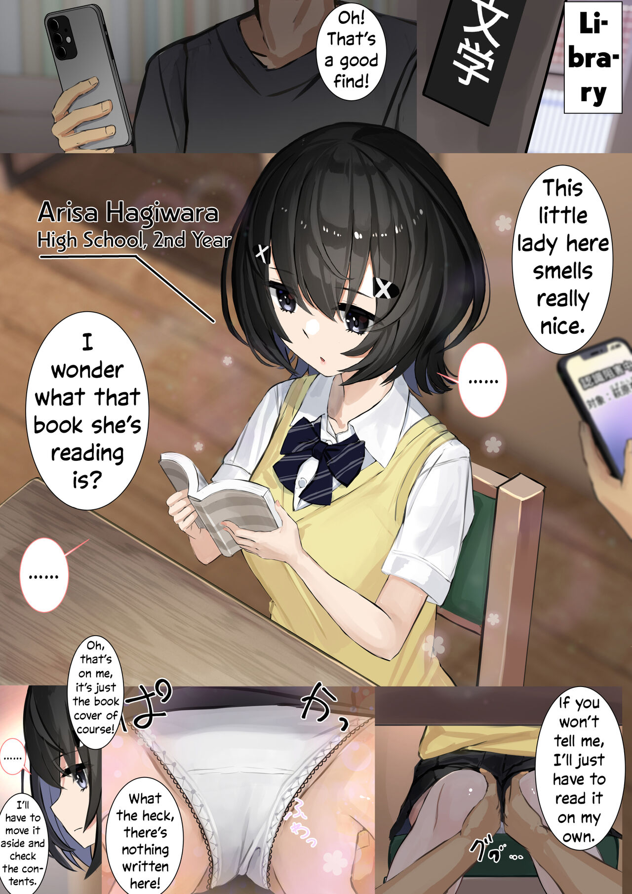 Ninshiki Sogai Apuri Wo Tsukatte JK Wo Okashite Mita | Using An Awareness Blocking App To Rape High School Girls 10 page 1 full