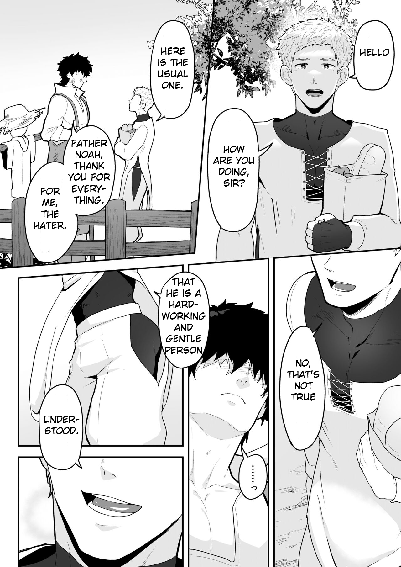 Noufu to Shinpu | The Farmer and The Priest page 4 full