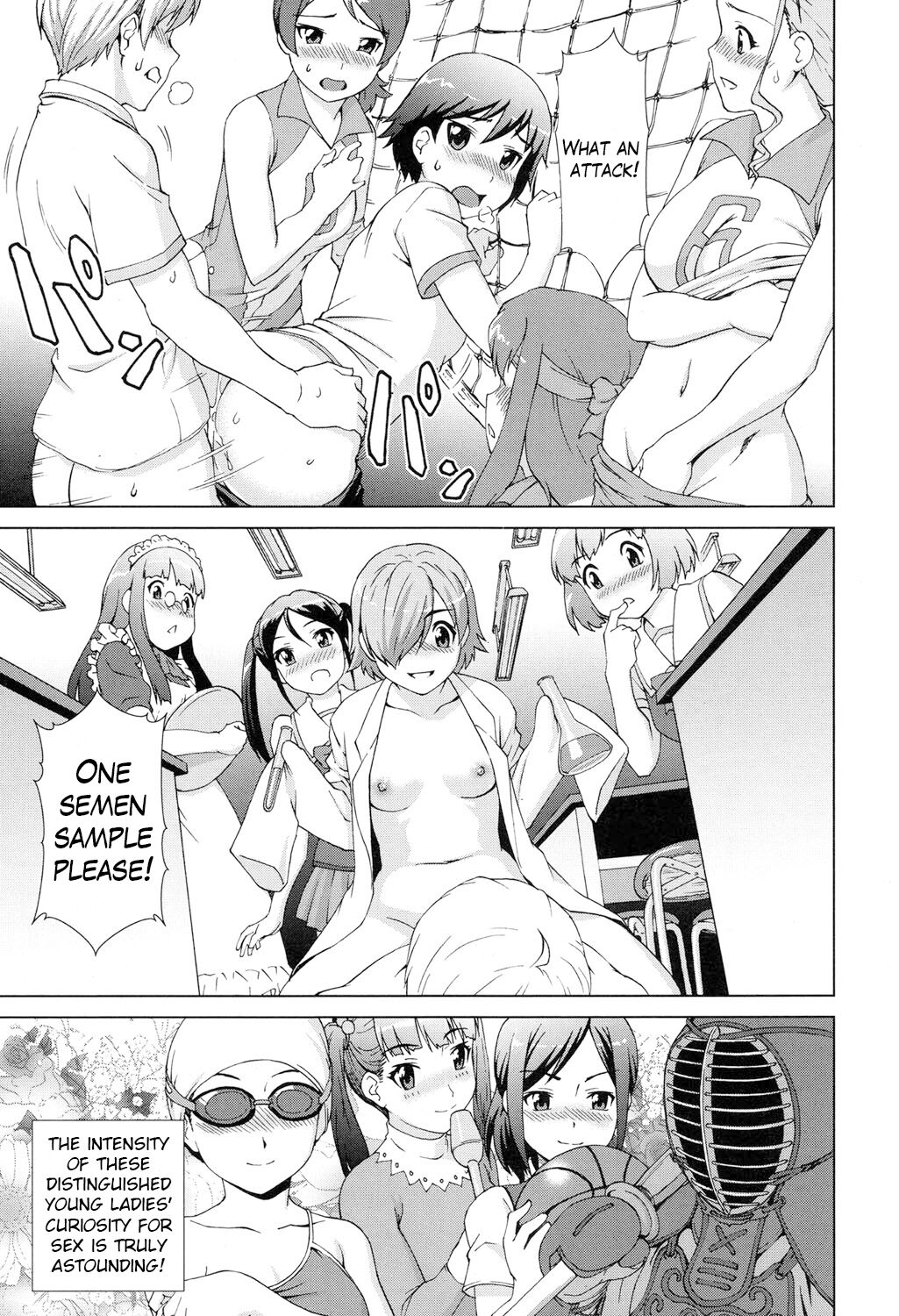 Boku Joshukou ni nyuugaku shimashita Ch.3.1 page 3 full