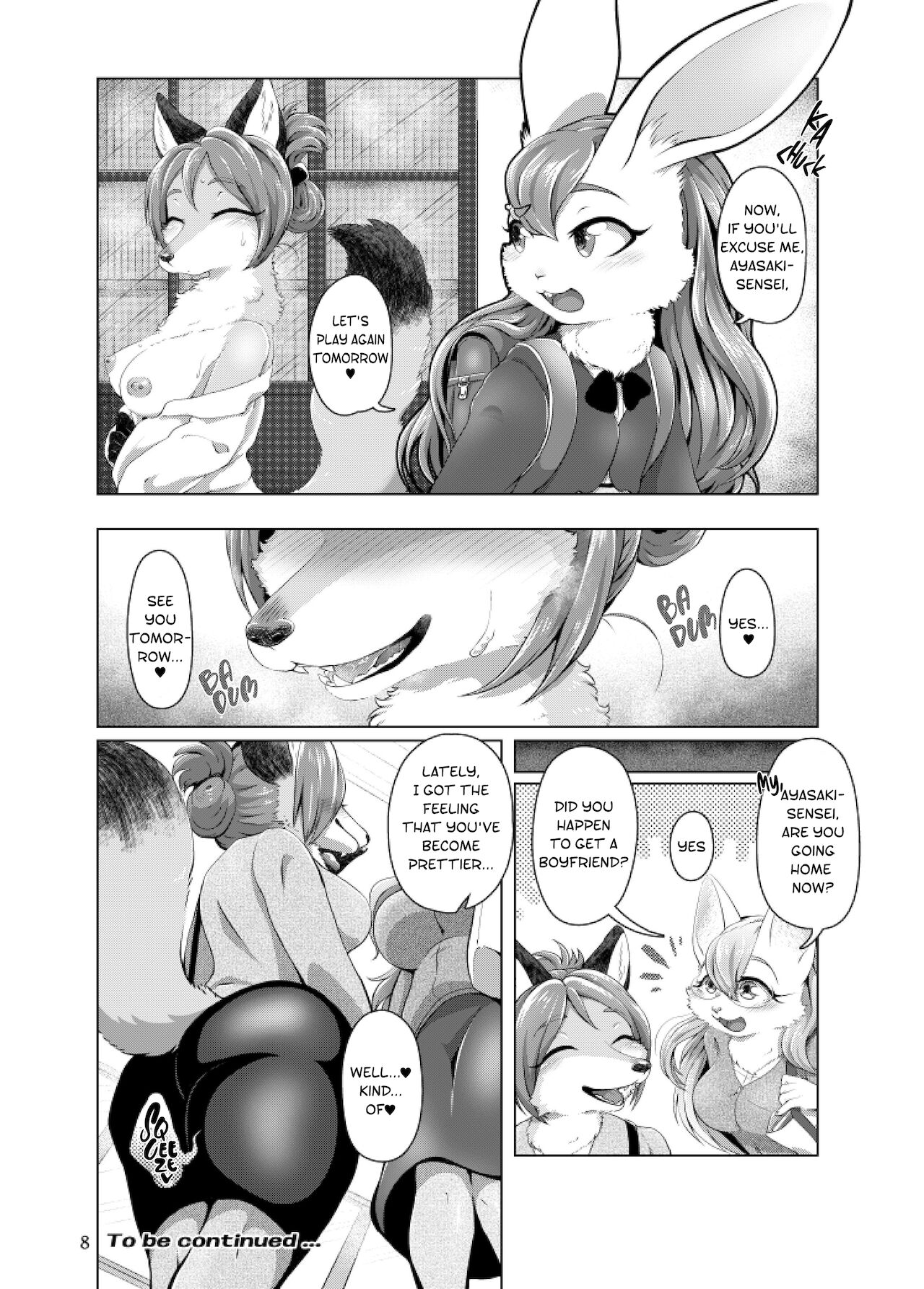 Houkago Futari, Itsumo no Basho de | The Two of Them After School, at the Usual Place page 8 full