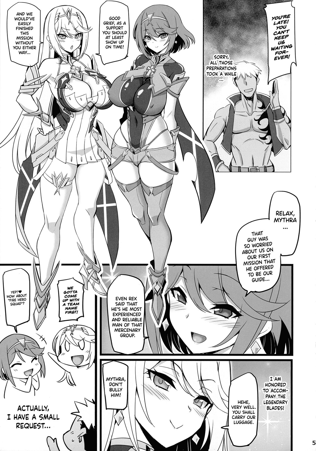 ♀ Blade Sennou ~ Netorare ta Ten no Seihai ~ | Blade Hypnosis ~ The NTR'd Heavenly Holy Grail page 4 full