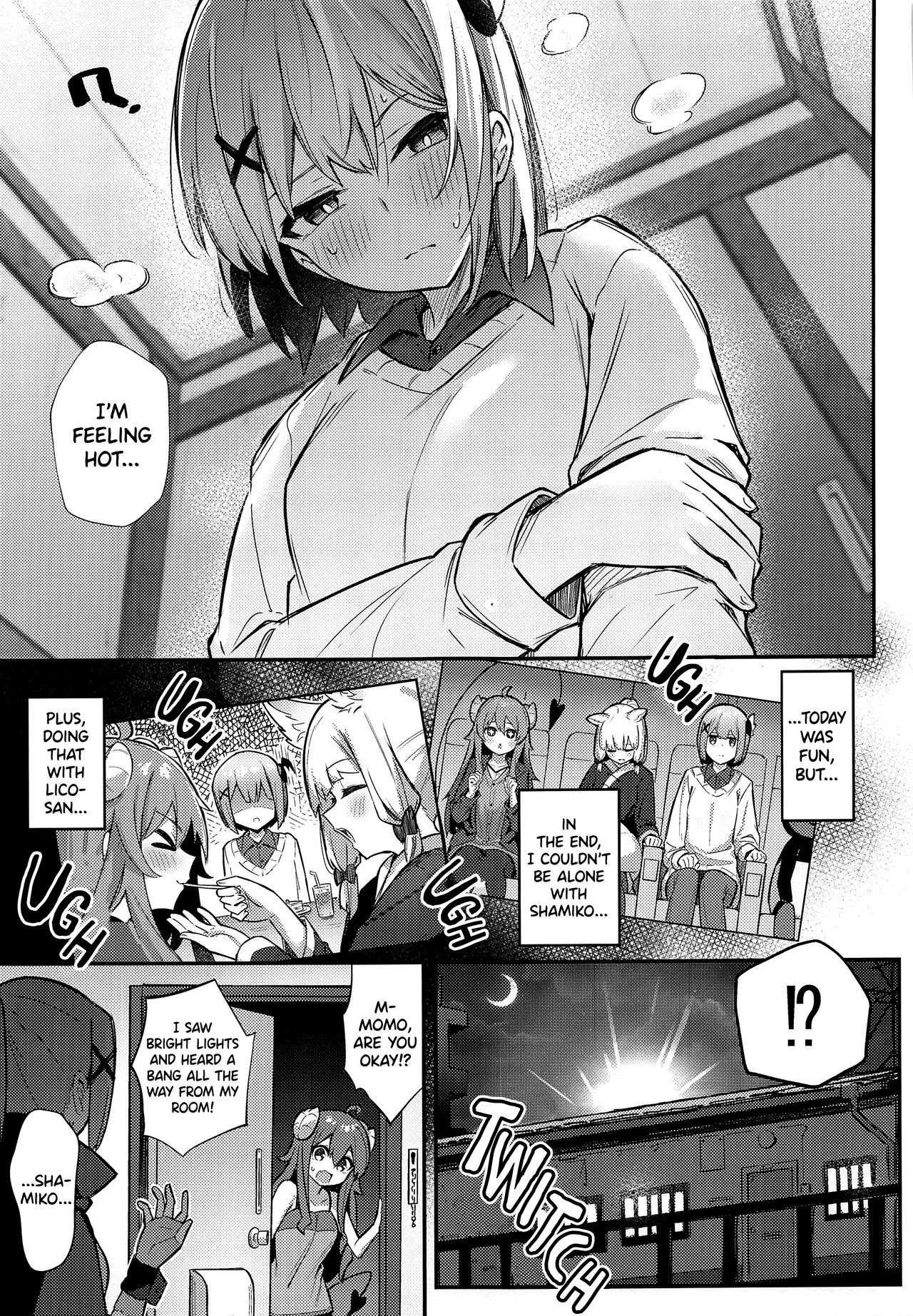 Momo-chan Yamiochi Shita!? page 10 full