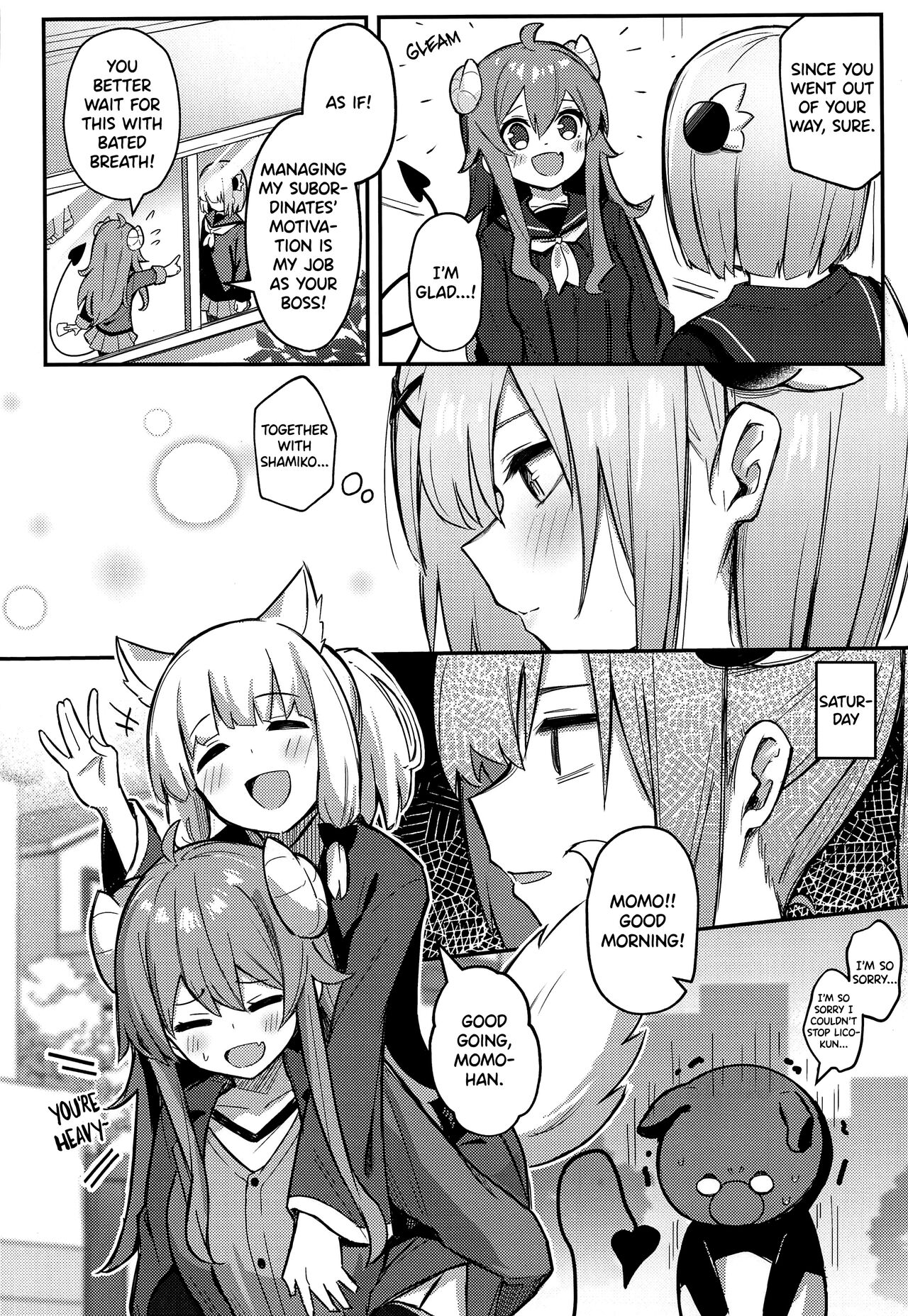 Momo-chan Yamiochi Shita!? page 5 full