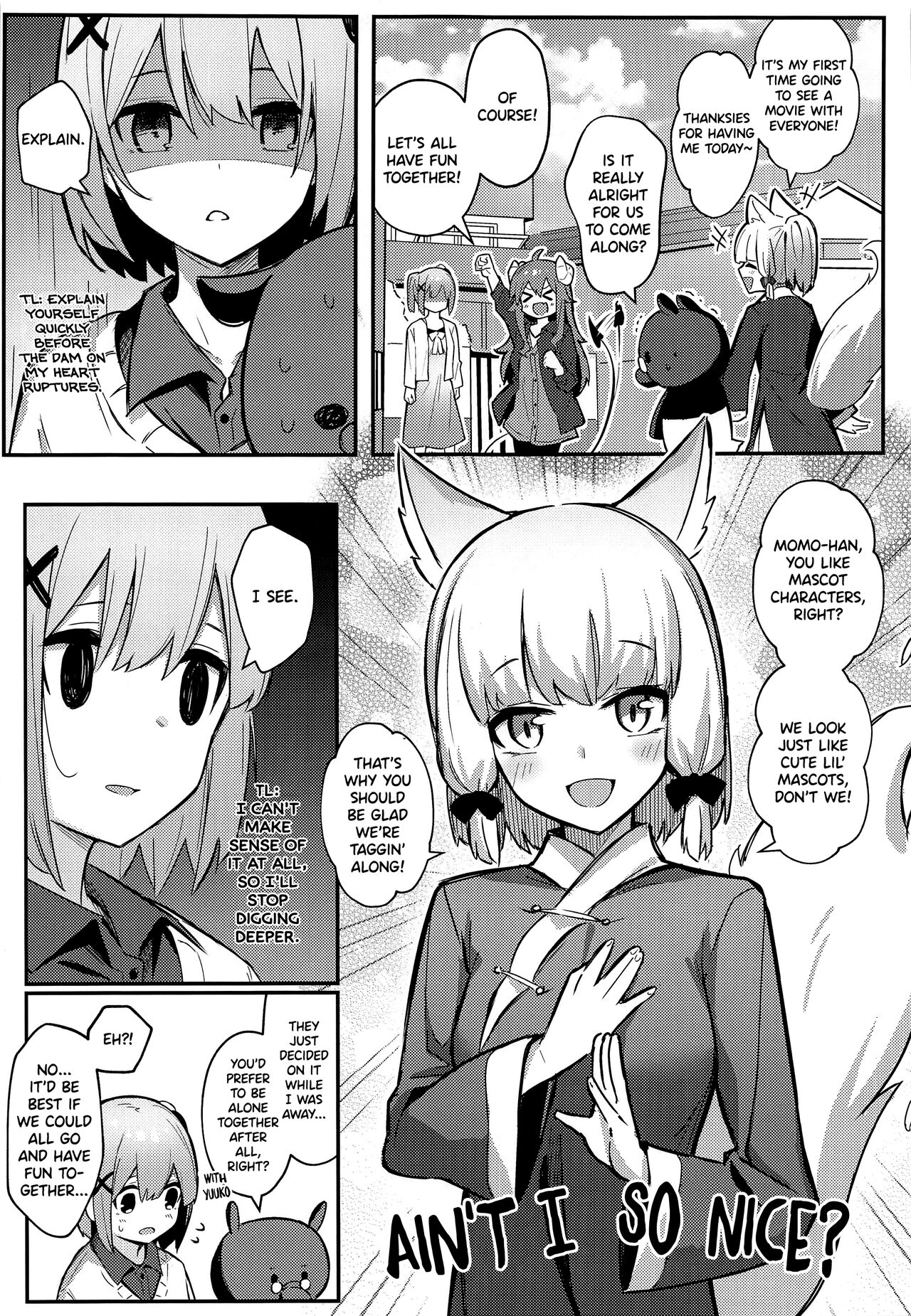 Momo-chan Yamiochi Shita!? page 6 full